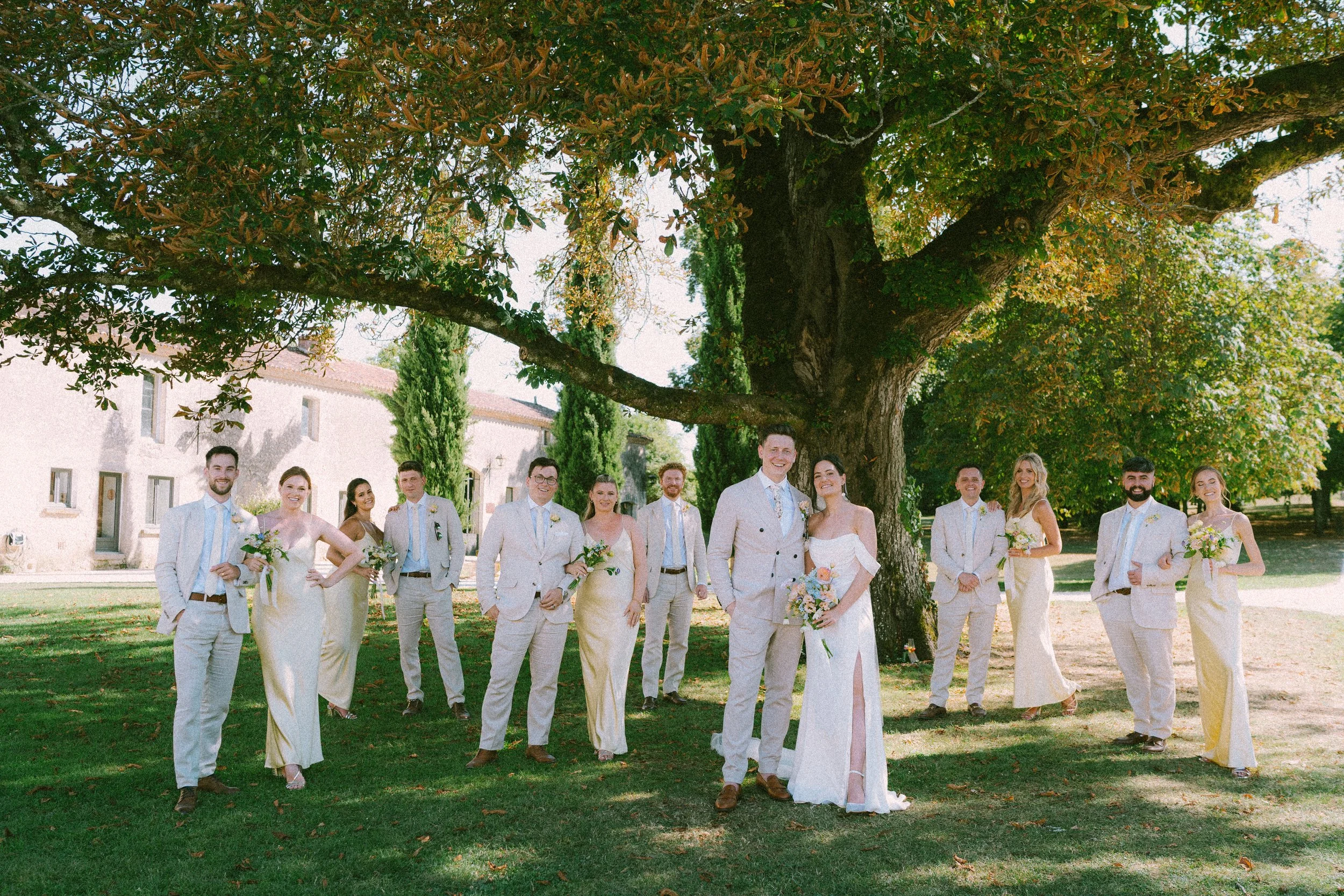 Mariage au Château de la Mothe en Dordogne | Heather &amp; Joseph