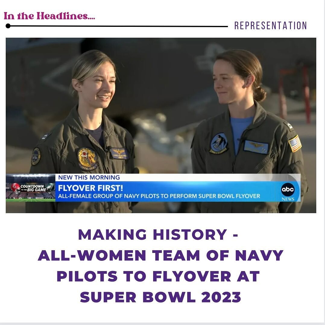 Women Making History: In the 2023 Superbowl, a team of all women will make history when they conduct the pregame flyover today.

This will include Seven women from the U.S. Navy will take part in the historic flight over State Farm Stadium ahead of t