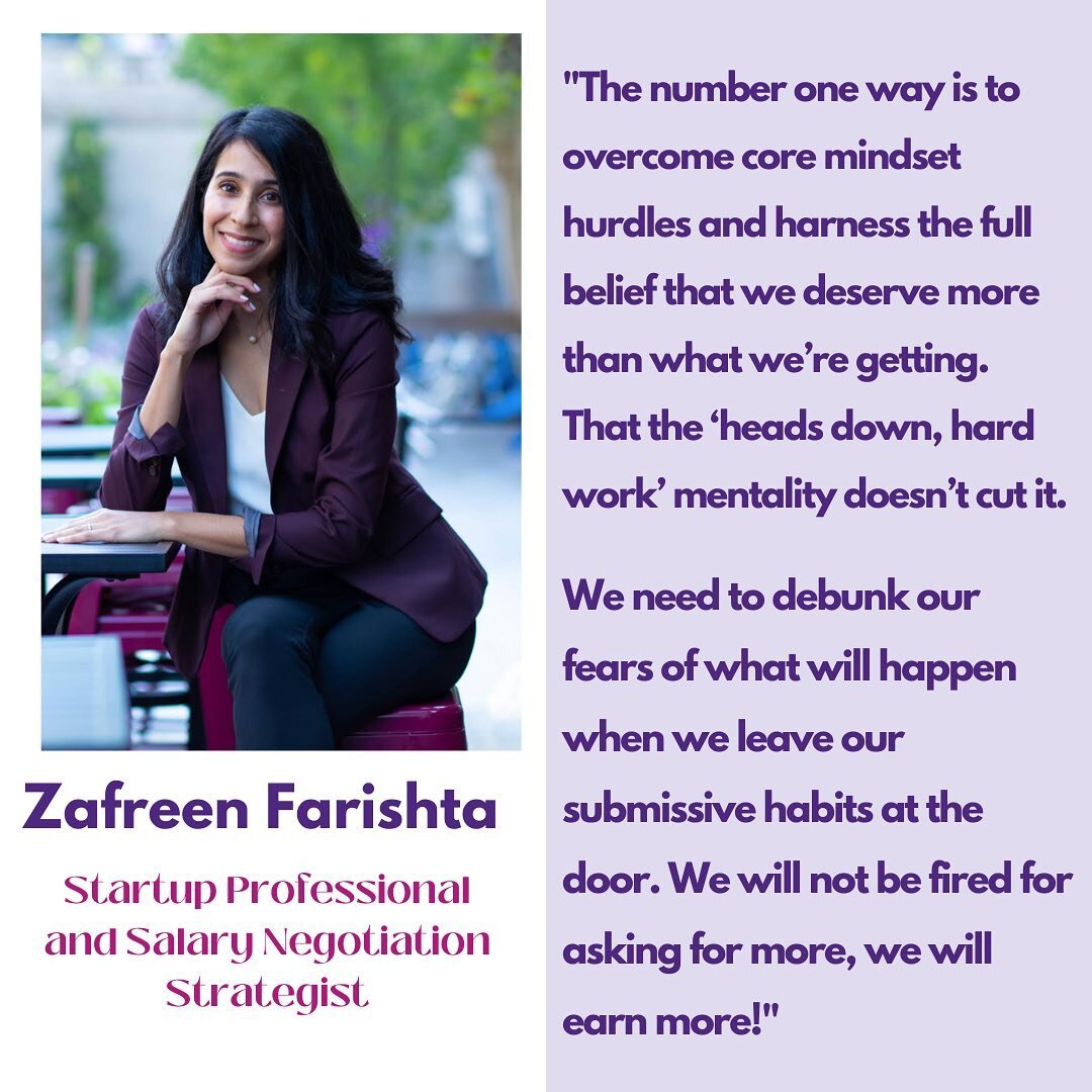 Zafreen Farishta, is a startup professional and salary negotiation strategist. She is the creator of The Pay We Deserve and a tireless advocate for gender pay equity. In one of our latest blog posts, Zafreen explores the question &ldquo;Is it harder 