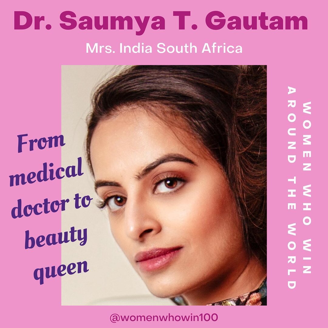 We take pride in featuring inspiring women from around the world! In one of our latest interviews, we spoke with Cape Town-based Dr. Saumya T Gautam. She is a medical doctor, winner of Mrs. India South Africa, influencer, public figure, and brand amb