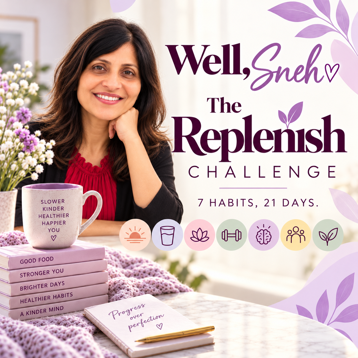 Well Sneh: The 21 Day Challenge Guide 