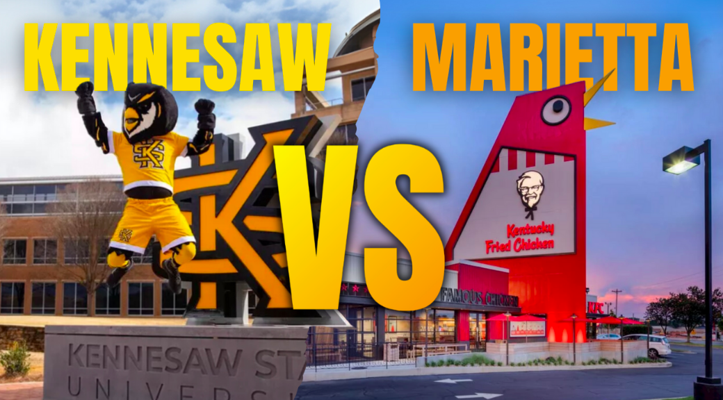 Marietta, GA vs. Kennesaw, GA: Which Suburb is Right for You?