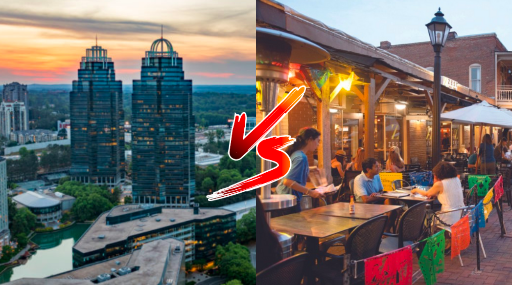Sandy Springs vs. Roswell : Which Atlanta Suburb Is Right for You?