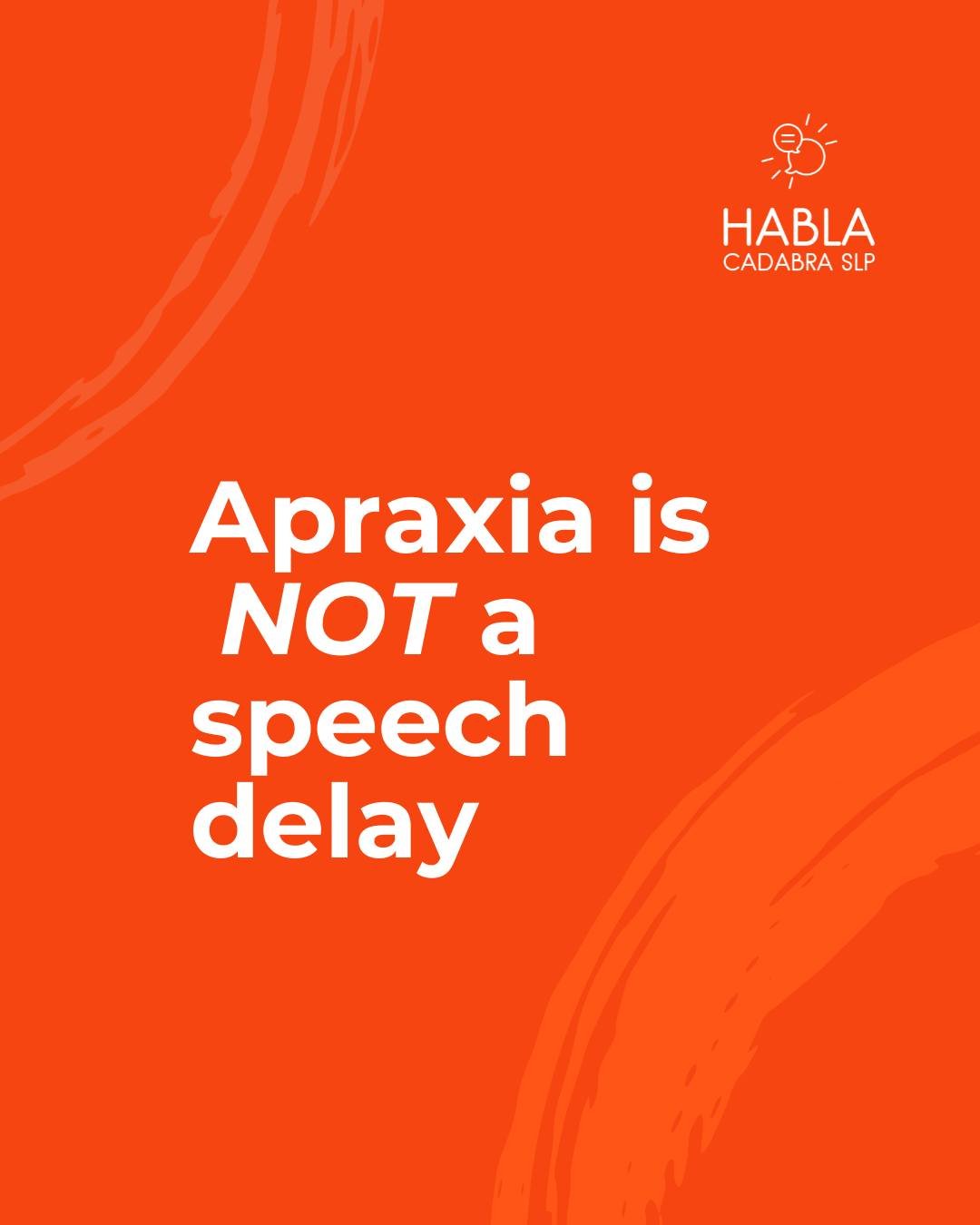 Apraxia is NOT an articulation delay.
And confusing the two can lead to missed progress.
Kids with apraxia don’t just mix up sounds—they struggle to plan and sequence movements for speech. That means motor-based treatment, not just drill