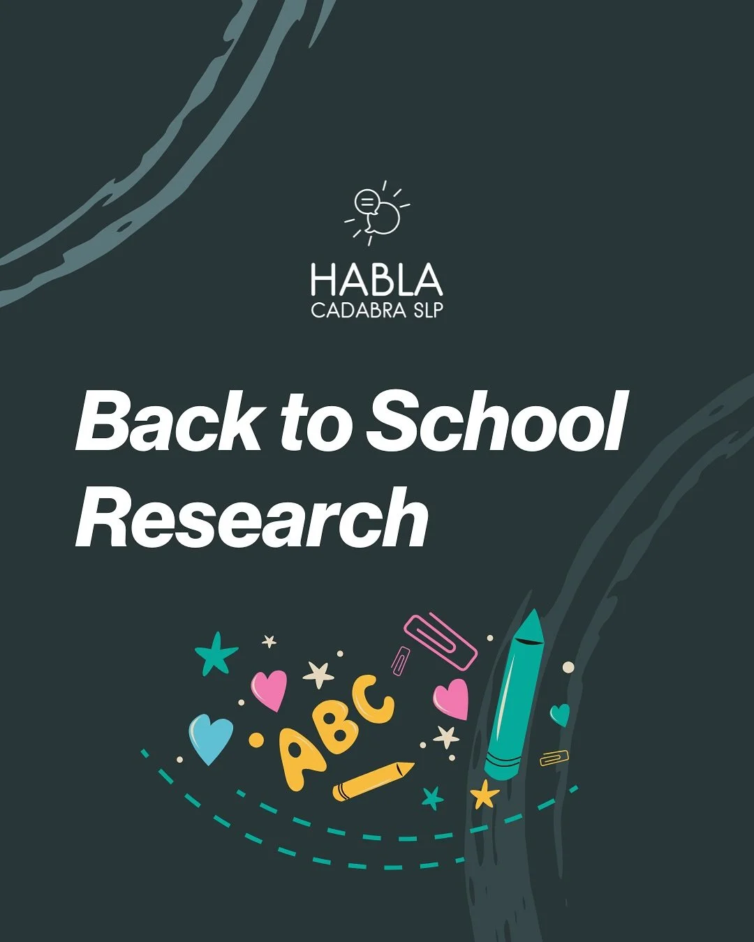 A little sad that summer vacation is over, but then I decided to check the journals and got motivated again by some of the great research released in the newest issue of LSHSS.
i’ll have some summaries up over the next couple of weeks and we&r