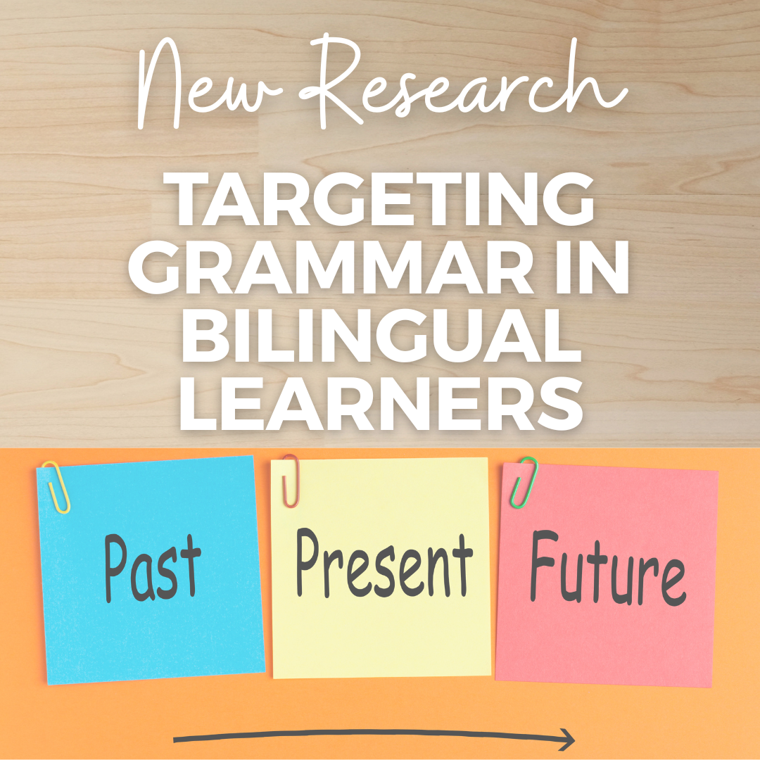 Explicit Grammar Intervention for Bilingual Children With DLD: A New Research Study