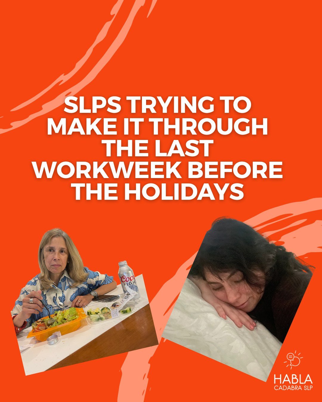 Ooof, what a December it&rsquo;s been. We&rsquo;re exhausted and pushing through. We know you are too!!

After this week, we are slowing down, spending time with our families, and taking a little break from all things Speech. We will be out of office