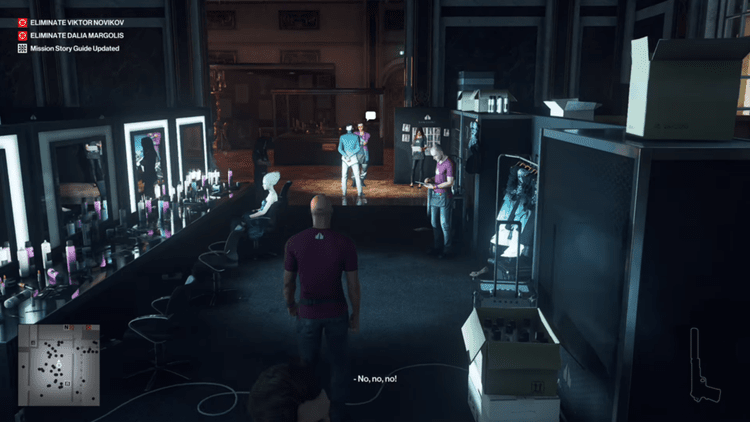 Hitman Glass Rig Rags Wearing Authority in Hitman — Gamers with Glasses