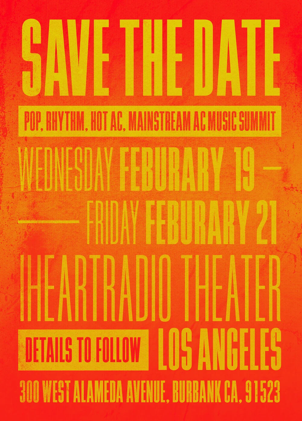 iHeartRadio - Promotional Poster