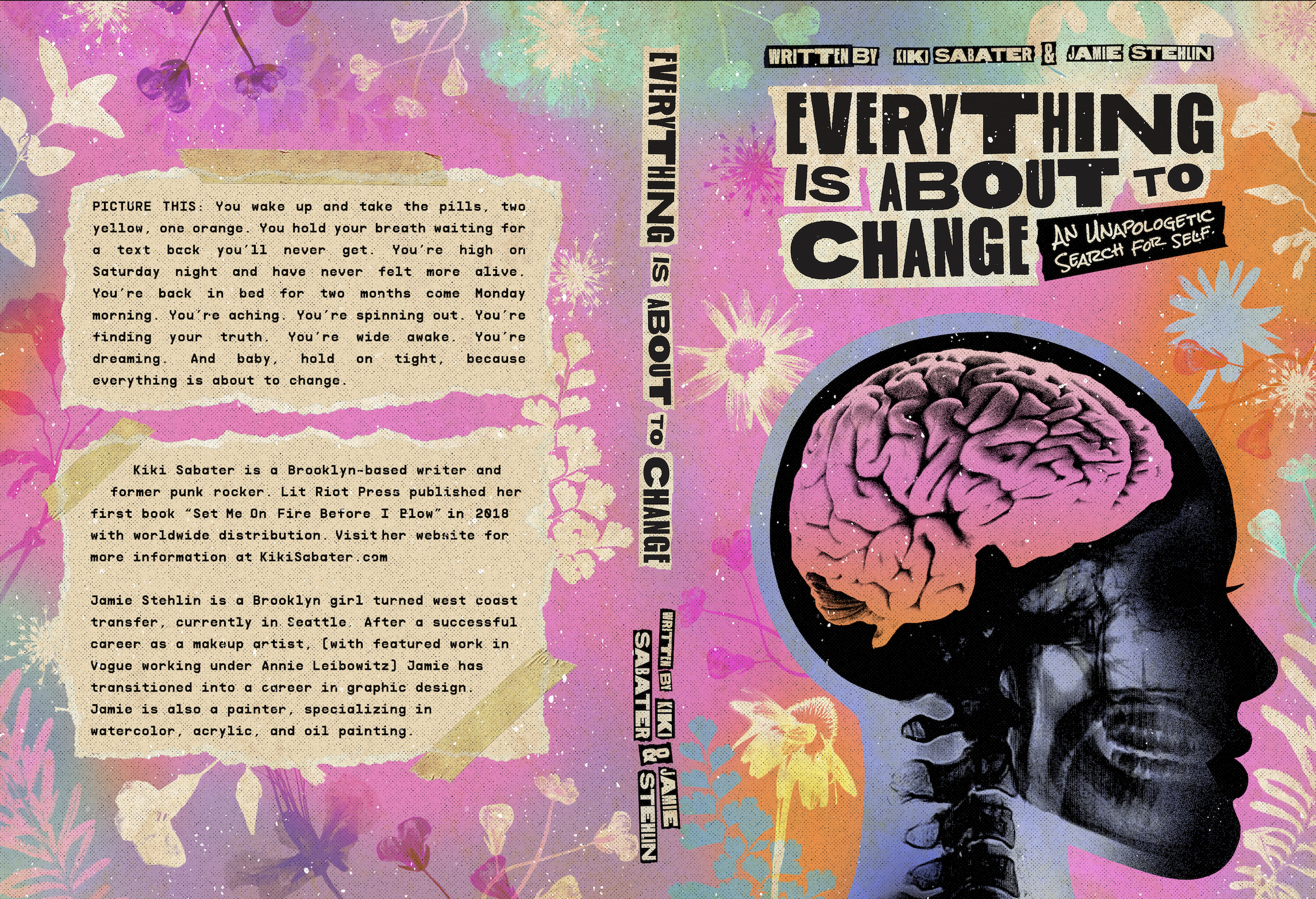 Everything is about to Change Cover Design