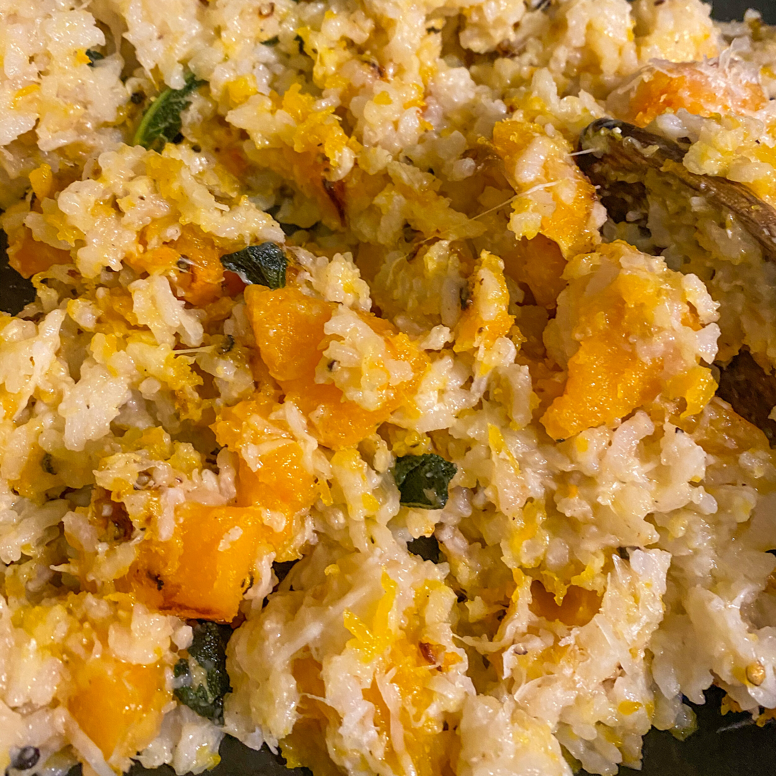 Scary Good Squash and Sage Risotto