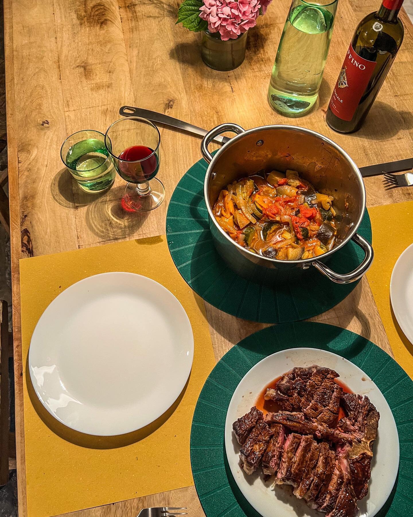 Bistecca alla Fiorentina, Home Cooking in Sala Comacina

One of the reasons I always use Airbnb when traveling is the access to your own kitchen. I feel most on holiday when I can make a morning coffee and quietly enjoy the surrounds (often while Nic
