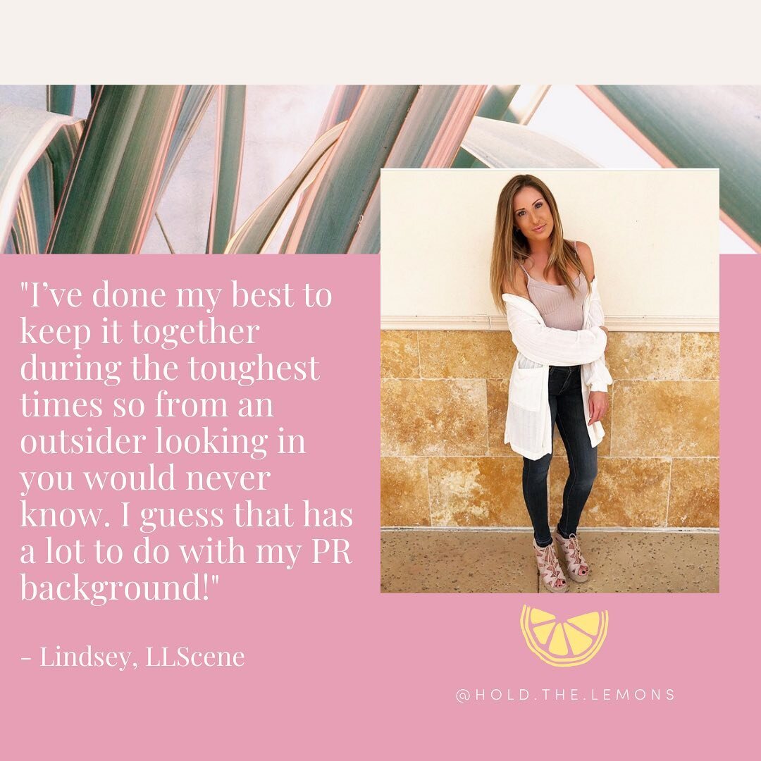 Starting off this Monday with a little #motivation from @lindsey_llscene.

I don&rsquo;t even remember how Lindsey and I met years back (was it when I applied to be her intern in college? HA!) but we&rsquo;ve always had this unspoken bond. When I was