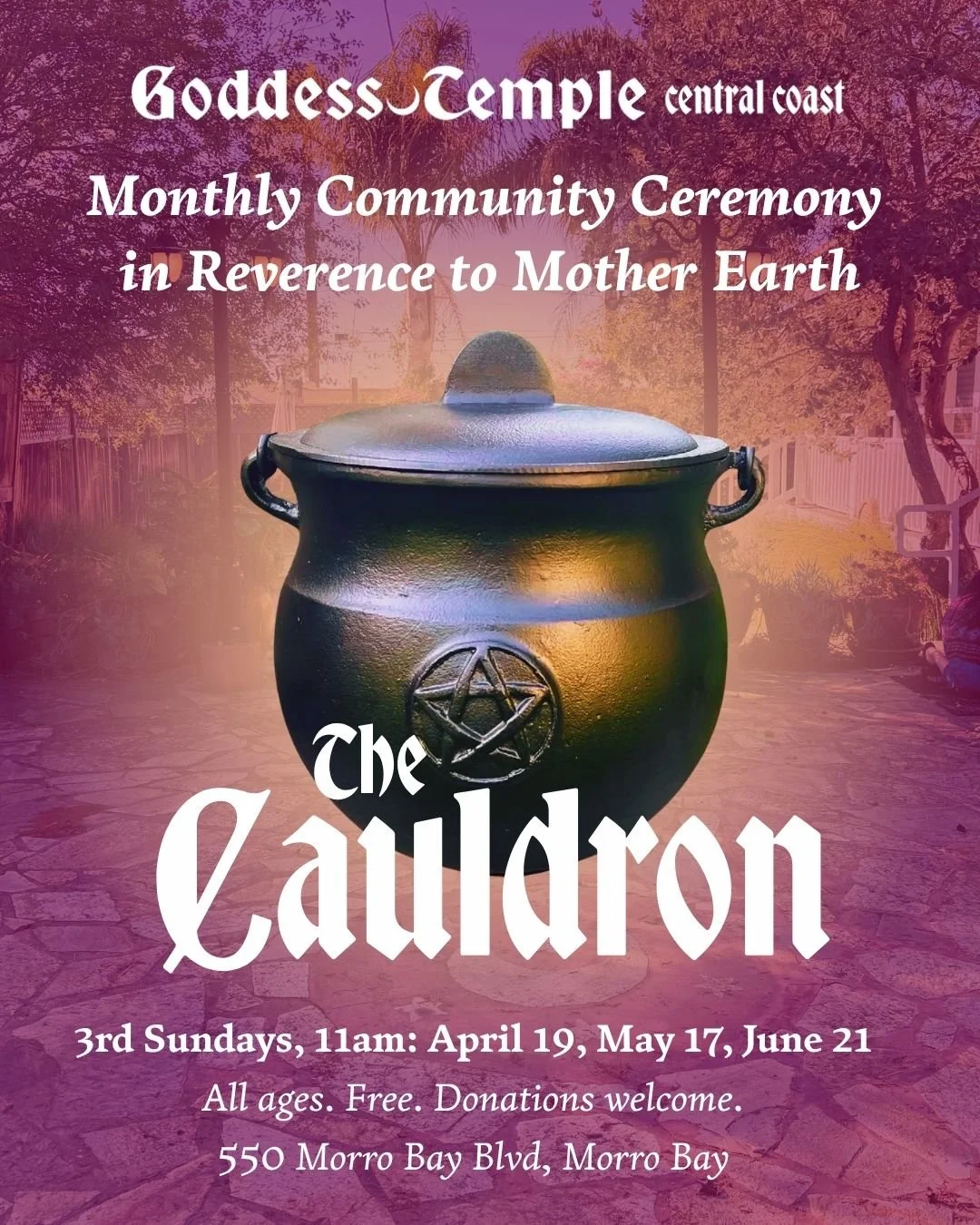The Cauldron - Ceremony in Reverence to Mother Earth with Charlotte Elea