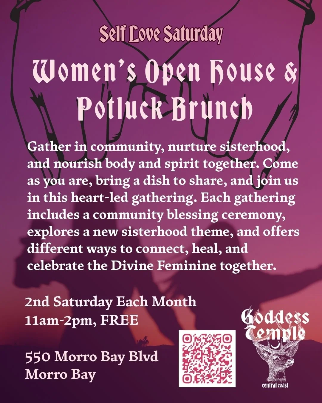 Self Love Saturdays: Women's Open House and Potluck Brunch
