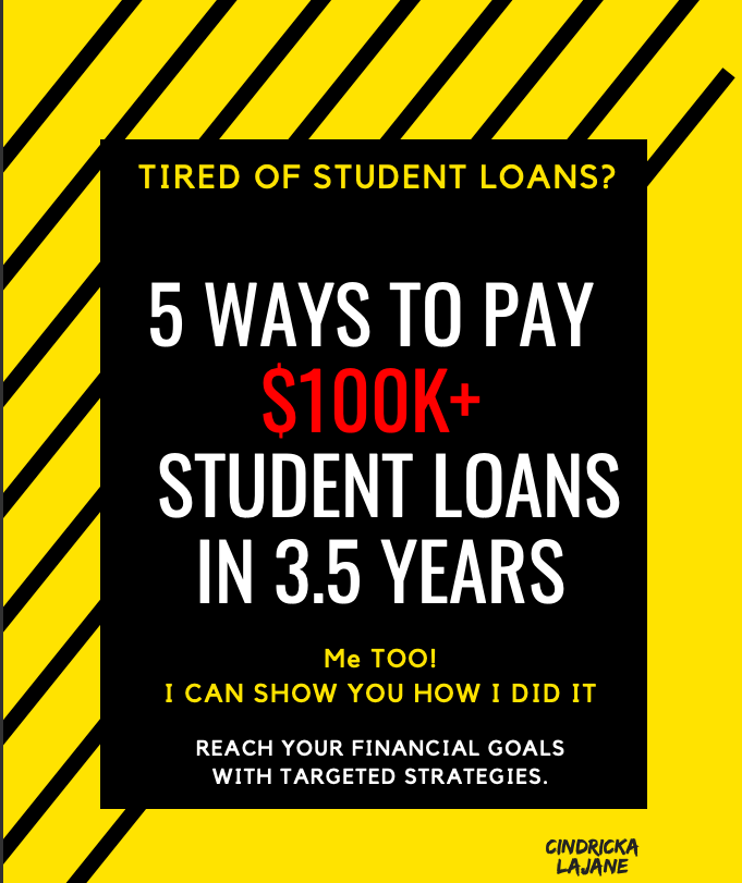 5 Ways to Pay off $100K in Student Loans
