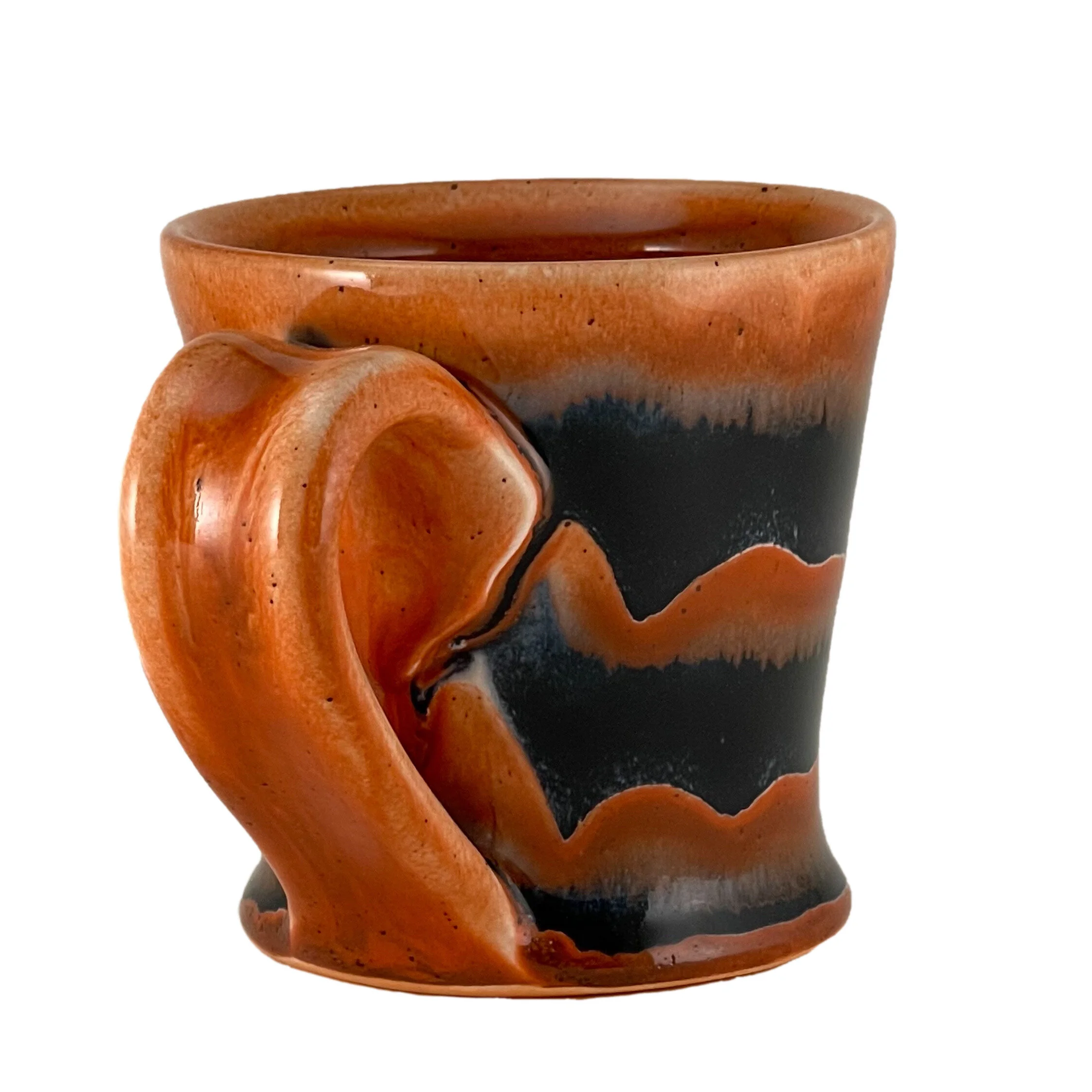 Stripey Mug in Tabasco