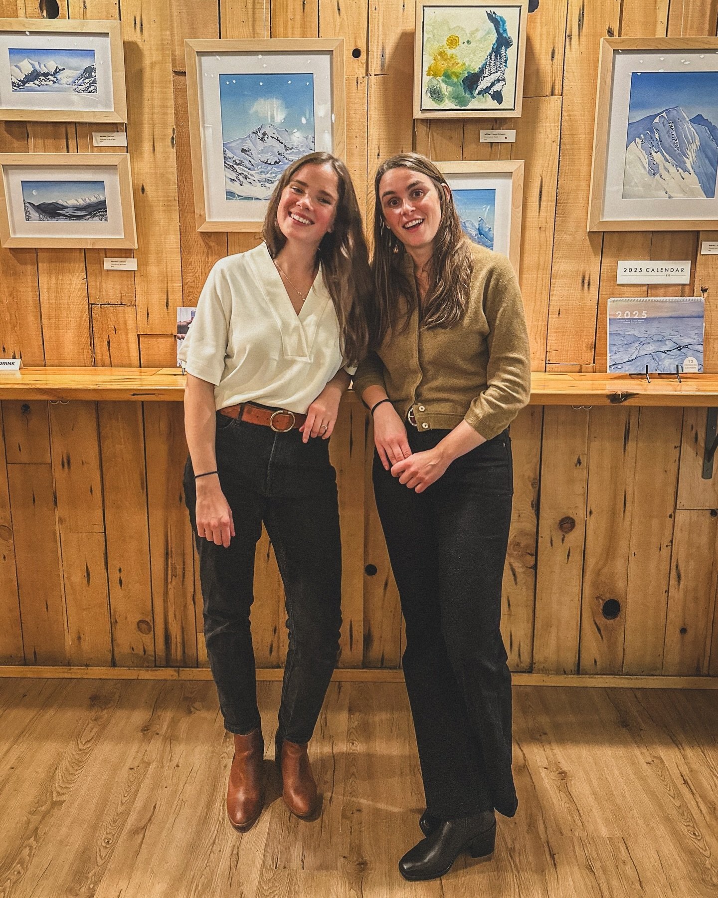 Wildly grateful for a weekend in Juneau, celebrating the opening of an art show @schlossteinak and I dreamt of creating half our lives ago!

On Friday we shared Apricity, a collection of original paintings inspired by the scenes, moments, and moods o