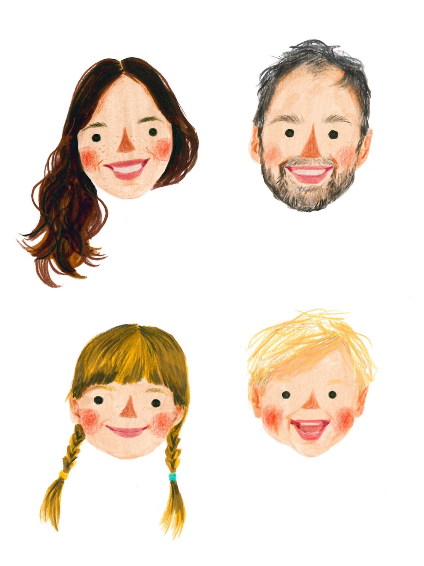 Happy Holidays from us!

There&rsquo;s nothing better than our family and our art collection growing together and all year I look forward to commissioning these special portraits. This year&rsquo;s artwork was made by long-admired @ninacosford. I&rsq