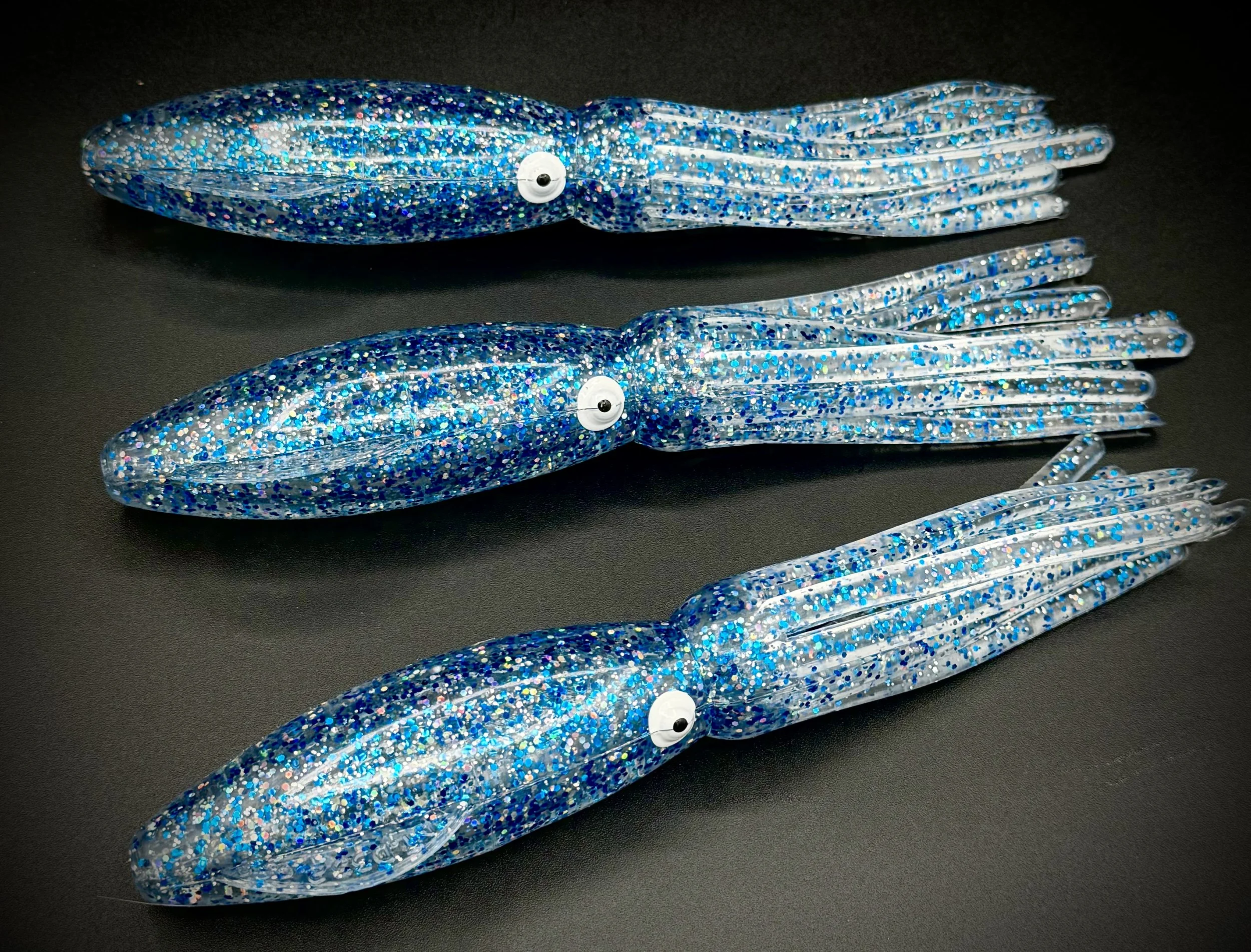 LST 9" SQUIDS BLUE RING OCTO 3 PACK TEASER MATERIAL