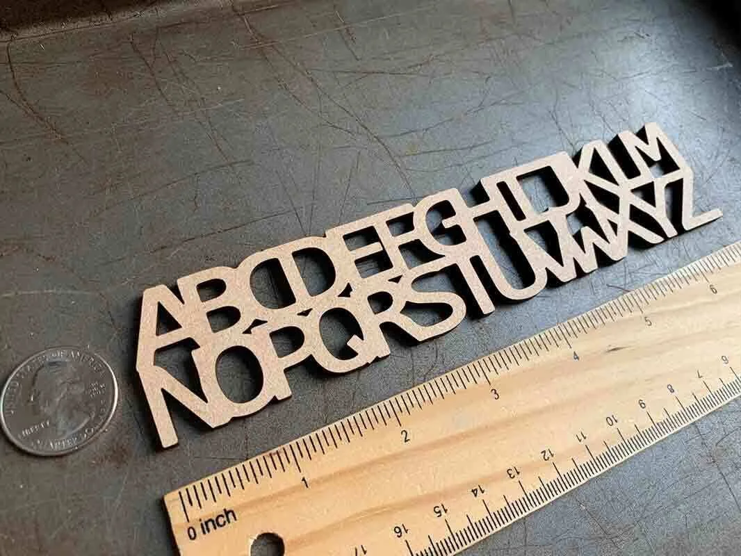 Alphabet Bookmark — CENTRAL