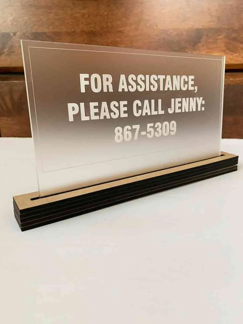 Please Sign In Sign — CENTRAL