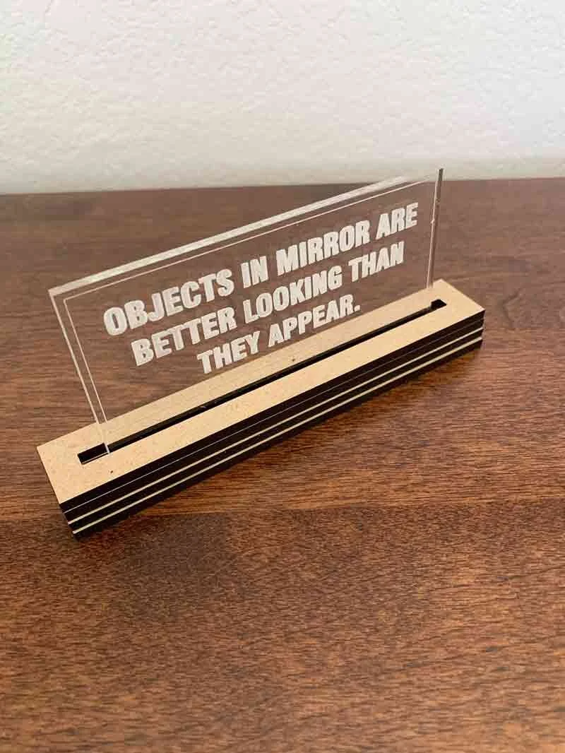 Objects in Mirror SIgn — CENTRAL