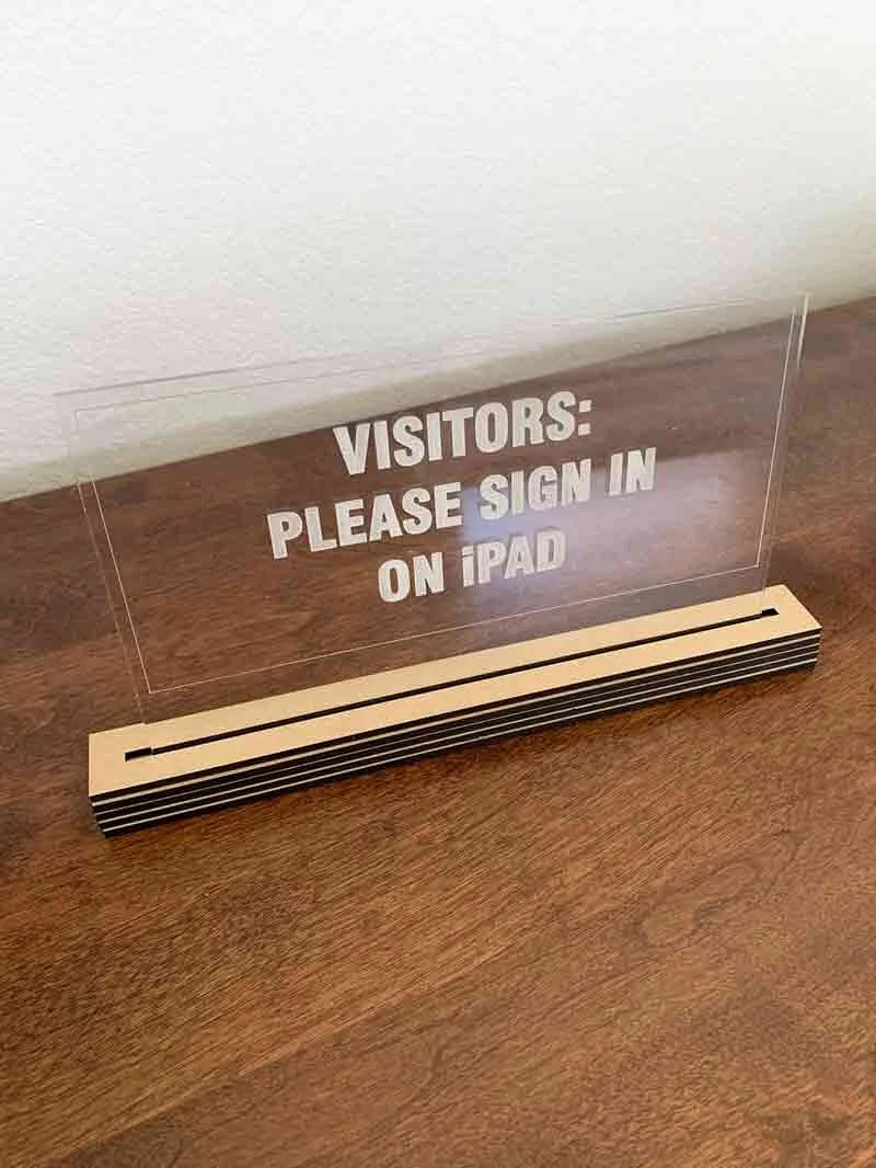 Sign In Signange Visitors Please Sign In Sign — CENTRAL