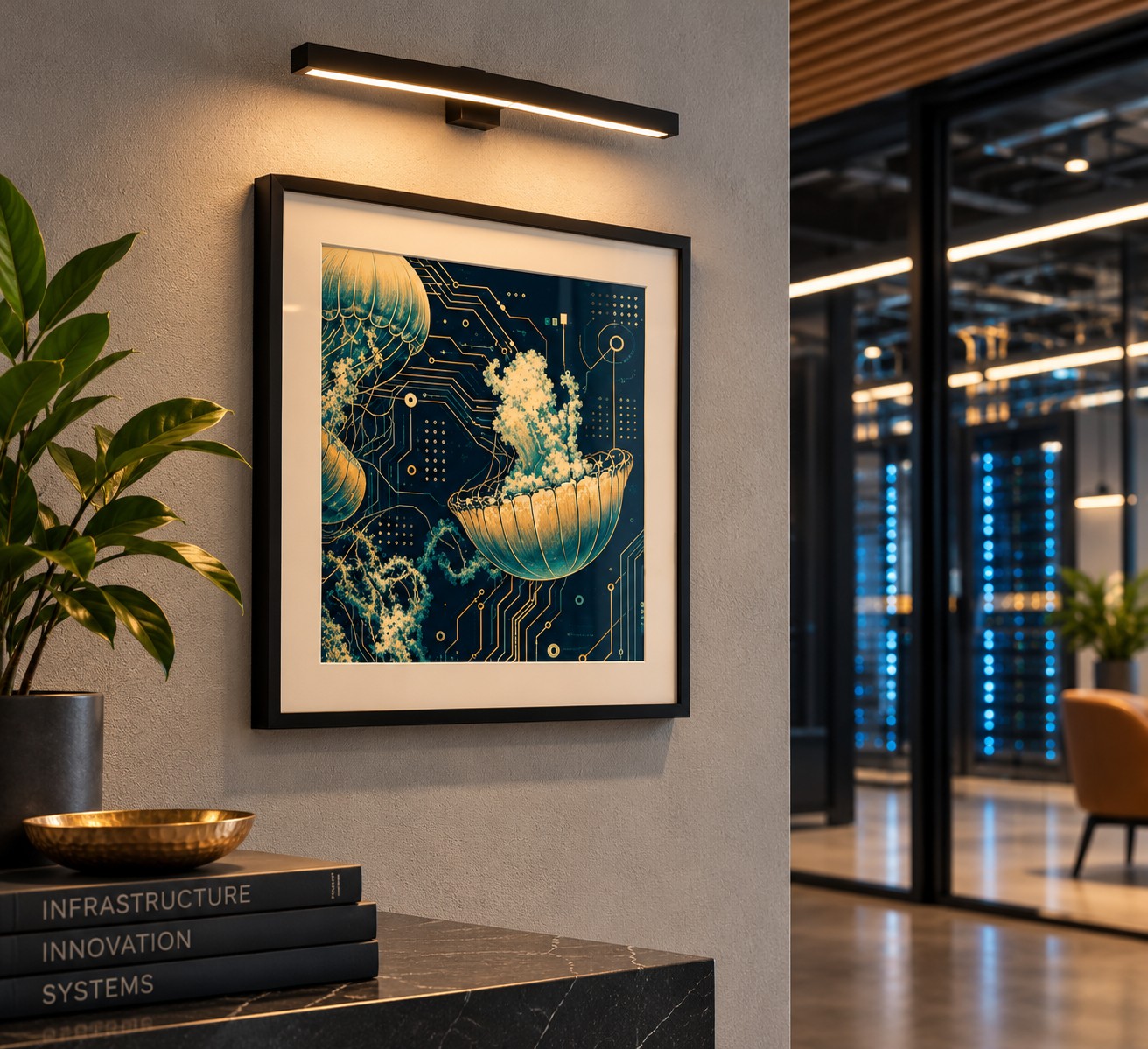 Jellyfish Art in a Modern Data Center.png
