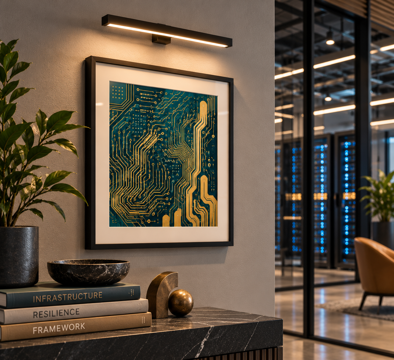 Modern Tech Office with Circuitry Artwork (1).png