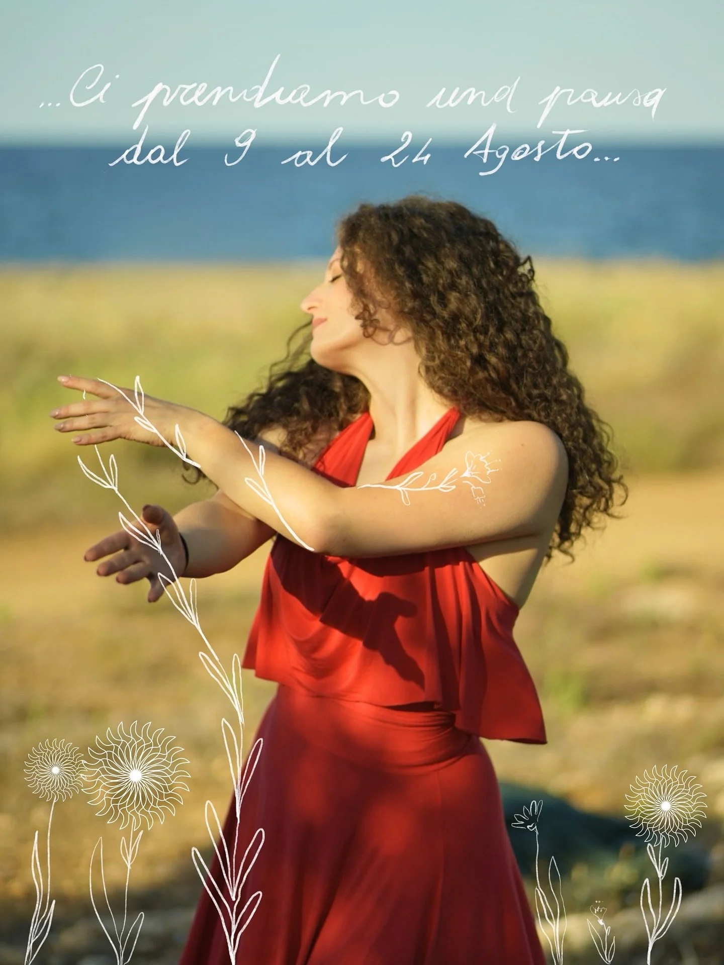 &Egrave; quasi arrivato il momento di fermarci un po&rsquo;.
Di prenderci quello spazio che serve per respirare davvero, guardare oltre la quotidianit&agrave; e ritrovare quella calma che ci fa bene.
Quella che ci permette di ripartire con intenzione