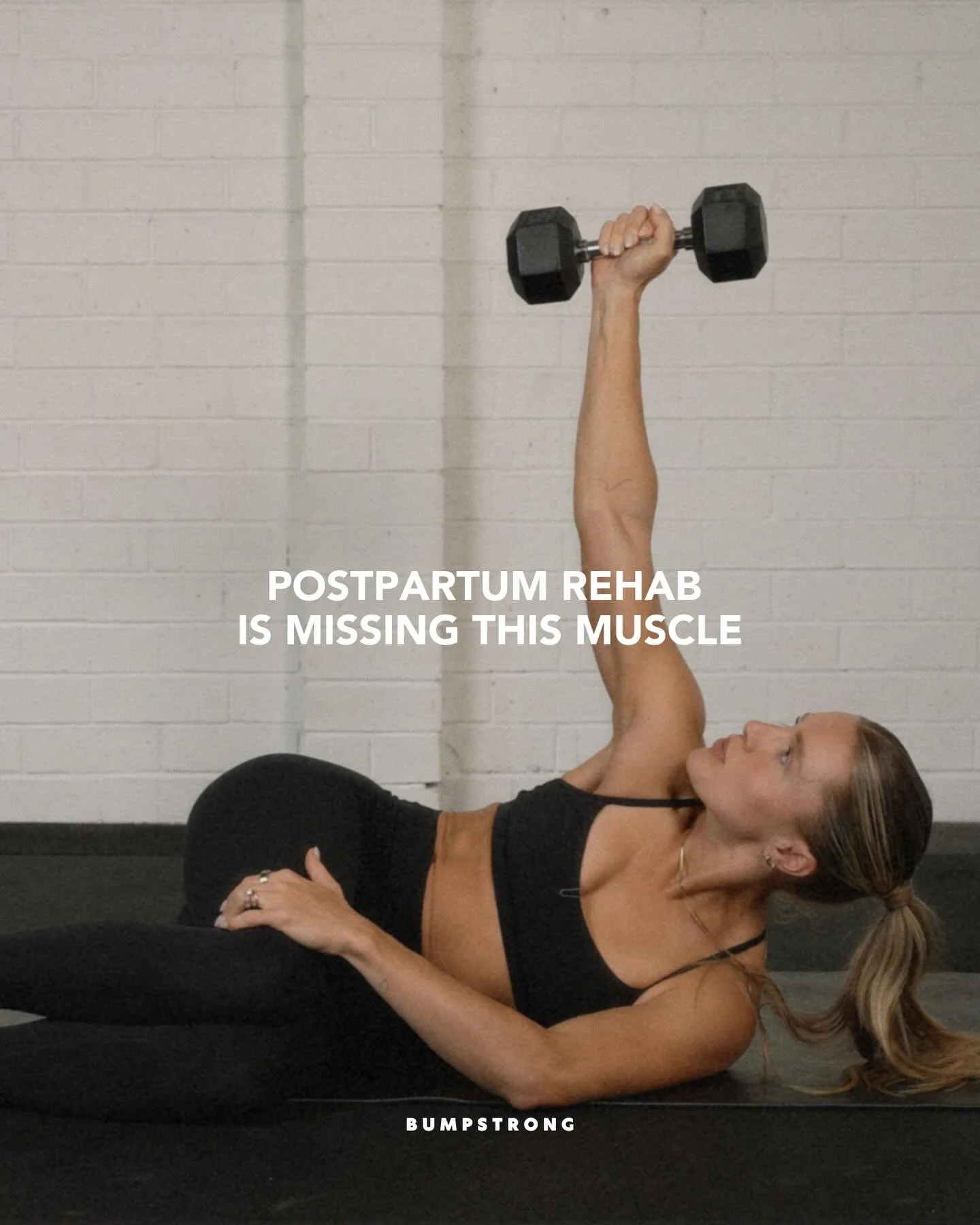 A muscle that doesn&rsquo;t nearly get the attention is deserves for postpartum mamas 🔥 

Comment &ldquo;SERRATUS&rdquo; for some key exercises to get started.

Whether you&rsquo;re rehabbing a lingering diastasis (abdominal separation), having fun 