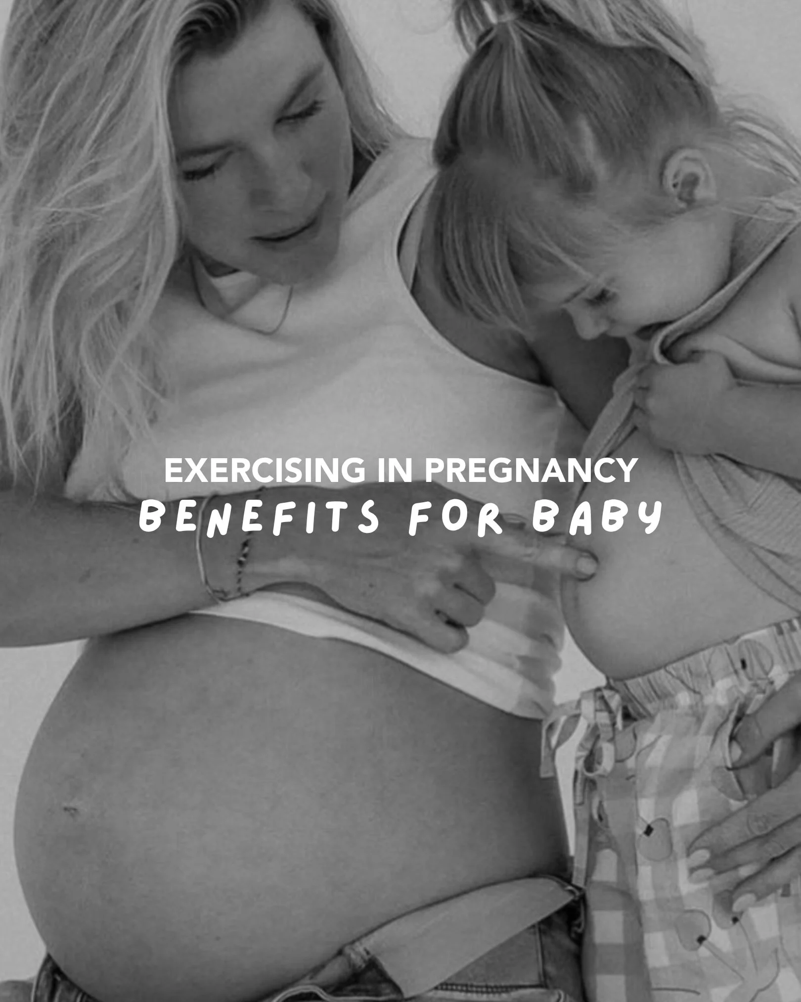 We speak SO much about the benefits of exercise for mum&hellip;but what about for BABY? 👶🏼

The research is still growing, but here&rsquo;s what studies have found so far!

Let&rsquo;s put to bed the rhetoric that exercise isn&rsquo;t supportive fo