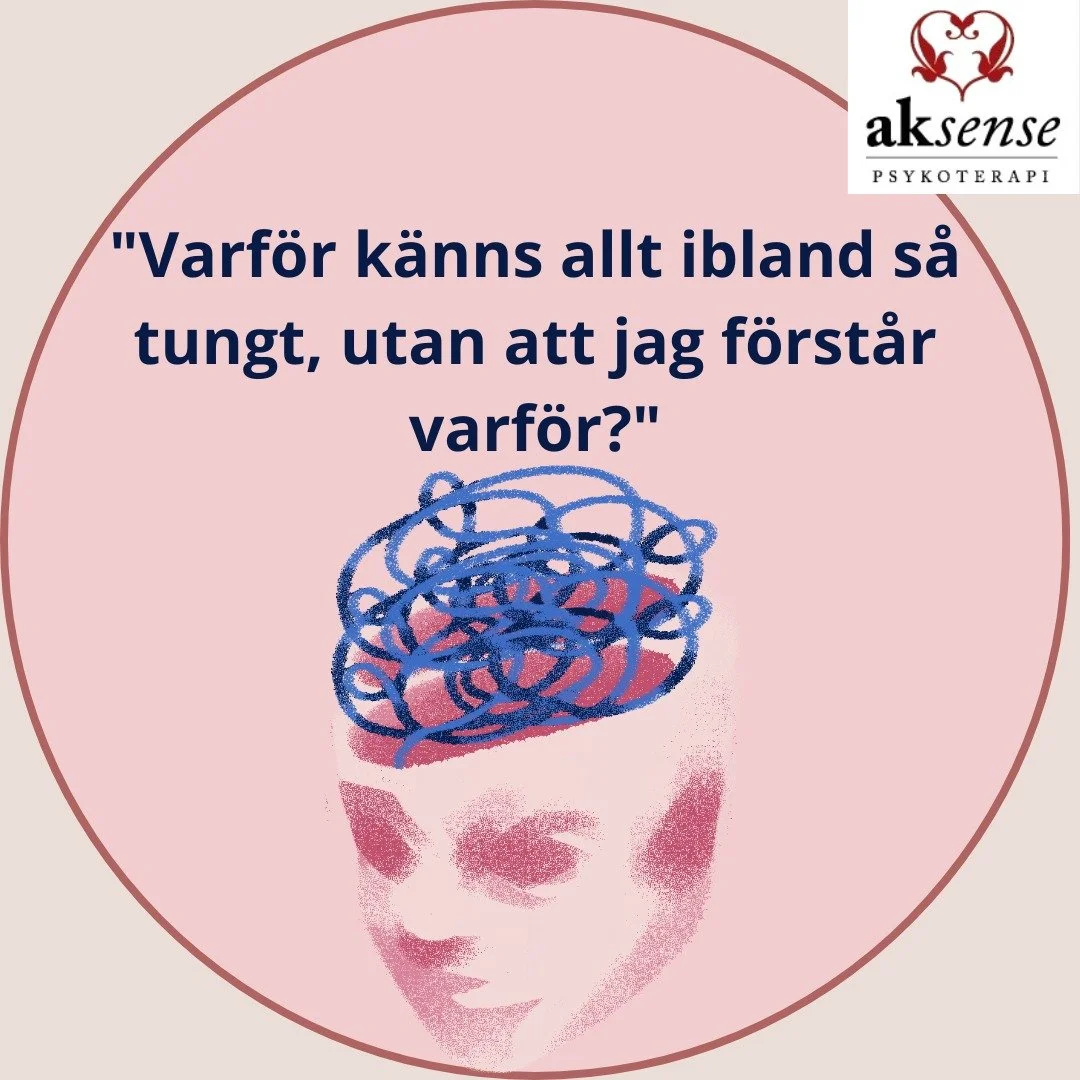 &quot;Varf&ouml;r k&auml;nns allt ibland s&aring; tungt, utan att vi riktigt f&ouml;rst&aring;r varf&ouml;r?&quot;
Det kan handla om n&aring;got vi inte ens m&auml;rker: v&aring;ra automatiska negativa tankar.
________________________________________