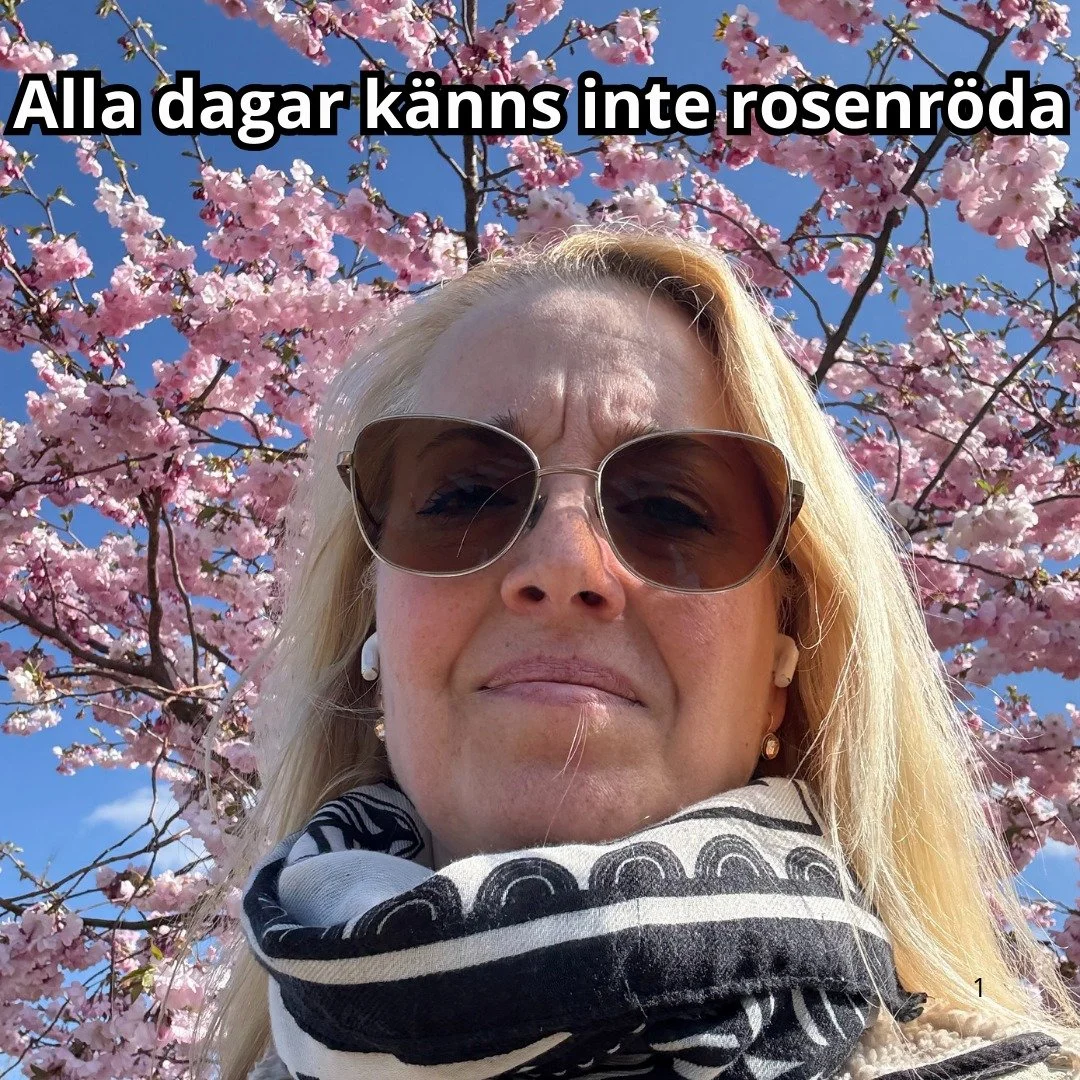Alla dagar k&auml;nns inte rosenr&ouml;da.
Ibland k&auml;nns det som att livet g&aring;r i motvind &ndash; tankarna snurrar, k&auml;nslorna trycker &ouml;ver br&ouml;stet och du undrar om det alltid ska k&auml;nnas s&aring; h&auml;r.
Du kanske har bu