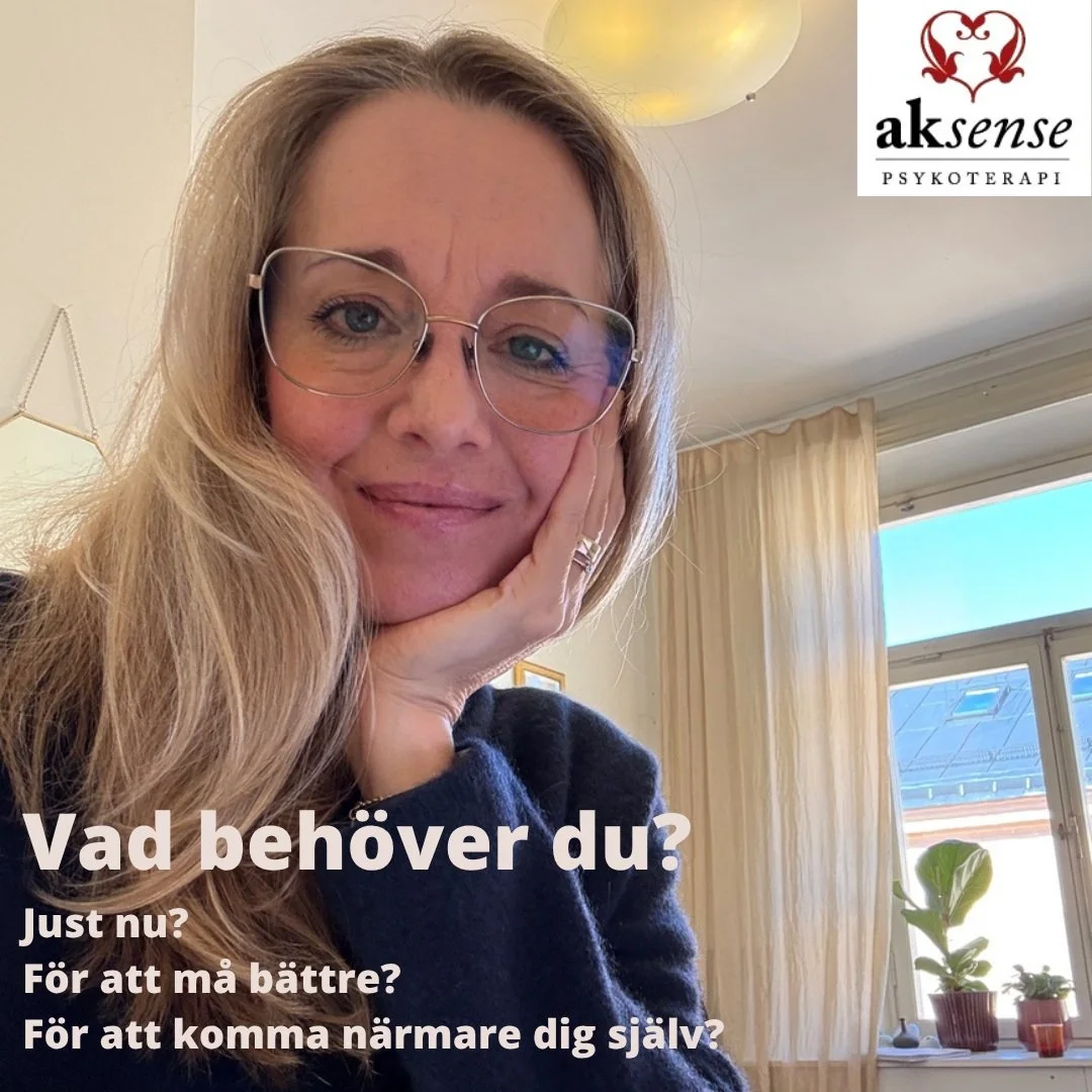 Vad beh&ouml;ver du? Vad l&auml;ngtar du efter? Vad vill du f&ouml;r&auml;ndra och vad vill du kanske l&auml;ra dig att acceptera?

Ibland kan vi k&auml;nna att vi har fastnat. Vi kanske &aring;terkommer till samma tankar, k&auml;nslor eller relation