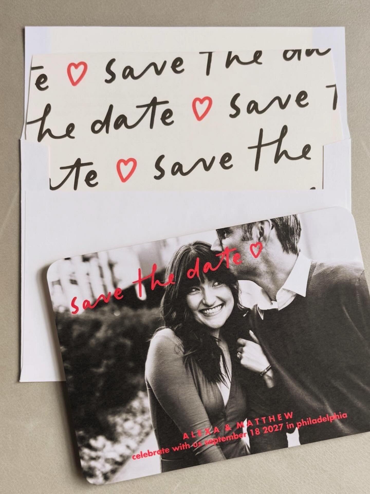 Designing the first impression of your forever. 💘💌

&ldquo;Heartfelt Moment&rdquo; Wedding Save the Date by @robynmillerdesign for @shutterfly

#weddingsavethedate #shutterflydesigner #robynmillerforshutterfly #couplesbranding #weddingdesigner