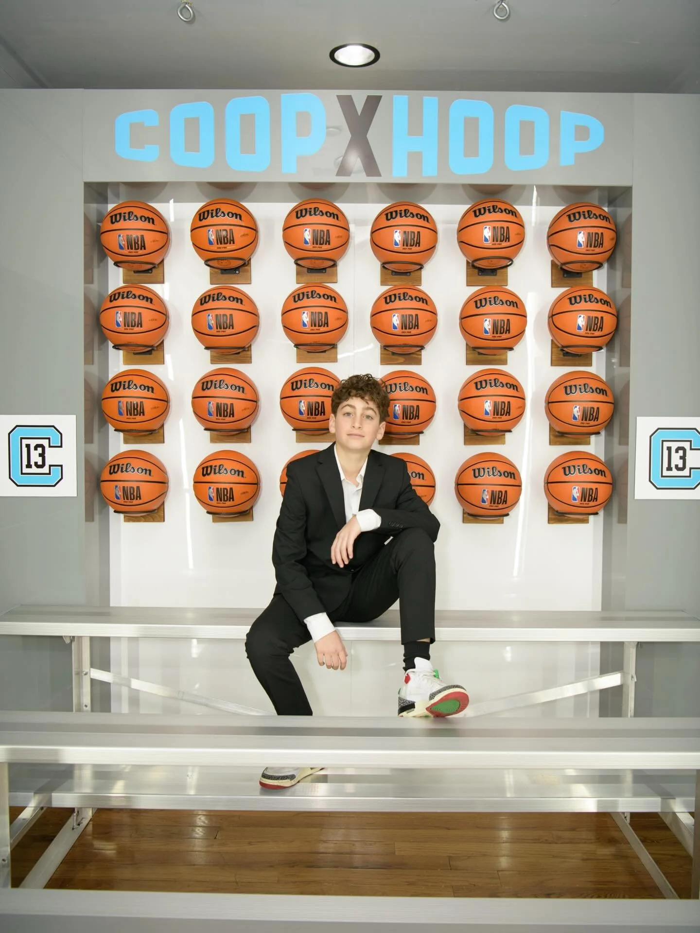 COOPER&rsquo;S CENTER COURT. 
Logos and branding for Cooper&rsquo;s March Madness inspired bar mitzvah designed by @robynmillerdesign 

COOP logo inspired by the NCAA bracket. 🏀🩵🖤

Beautiful decor by @eventdesignstudiony and photography by @aggiep