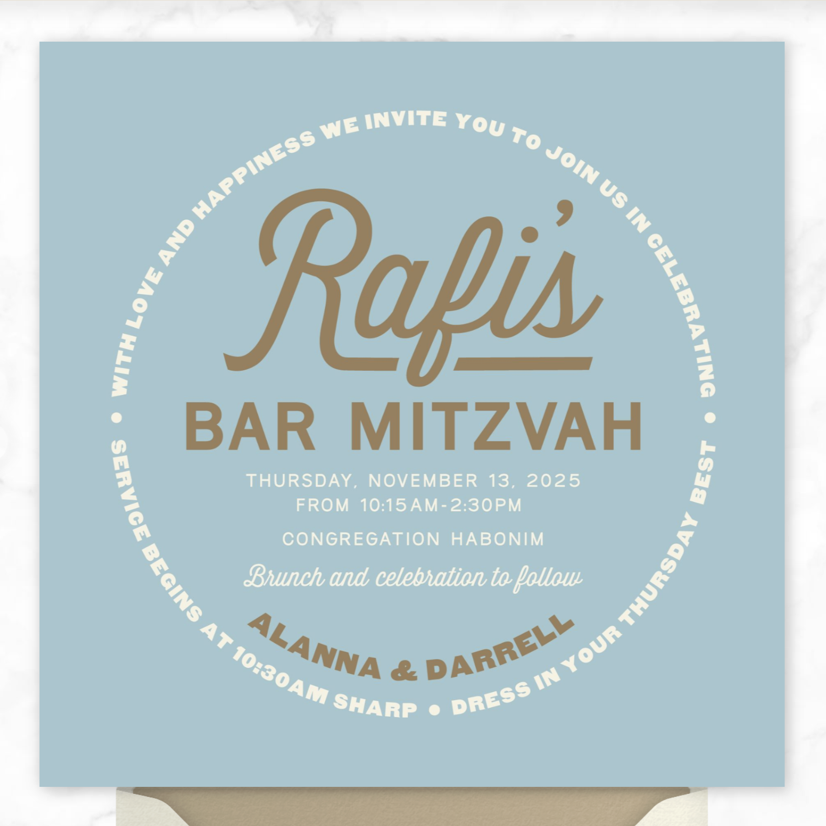 rafi's bar mitzvah
