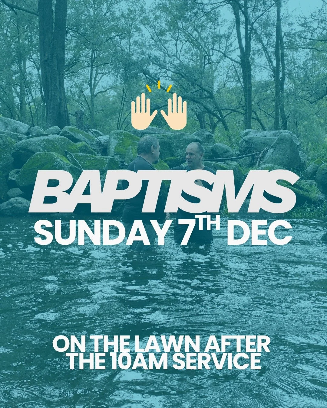 It's not too late to ask us about eater baptism if you haven't yet! Ps. Kerrie would love to talk through it with you to help you make a decison. Baptims is like a sign in a shop window that says &quot; Under New Managment&quot;! Head to the website 