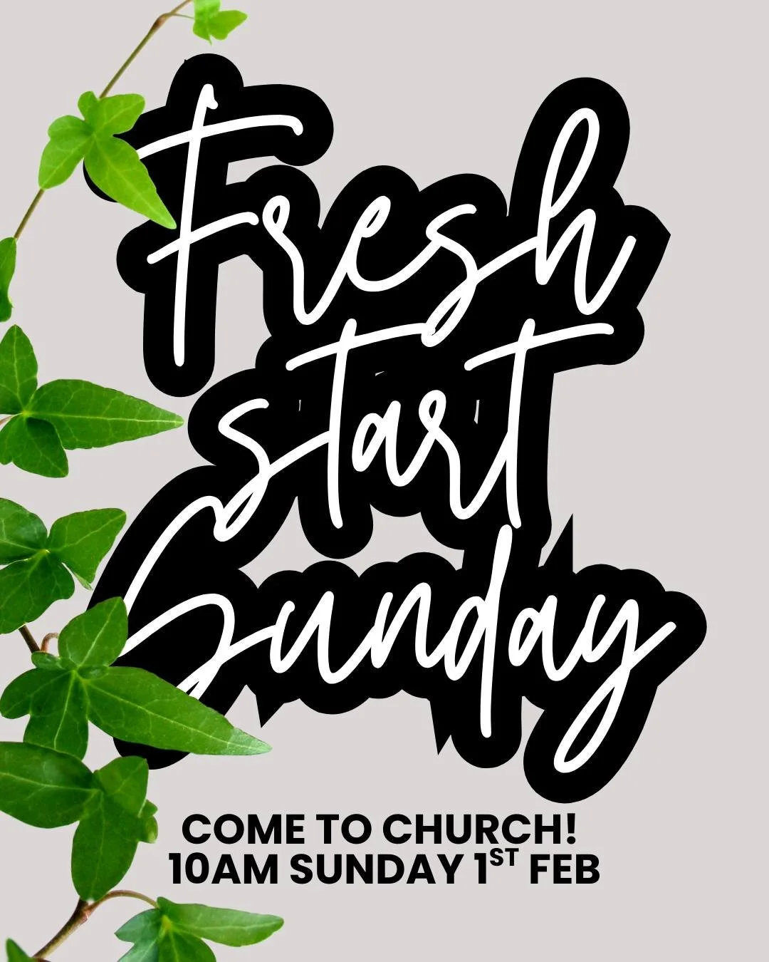 FRESH👏🏼START👏🏼SUNDAY👏🏼!
If you, like so many people everywhere, are thinking about returning to church OR coming for the first time, you're invited! 
👉🏼No perfect faith required.
👉🏼No Bible quiz at the door.
👉🏼No lightning bolt if you wal
