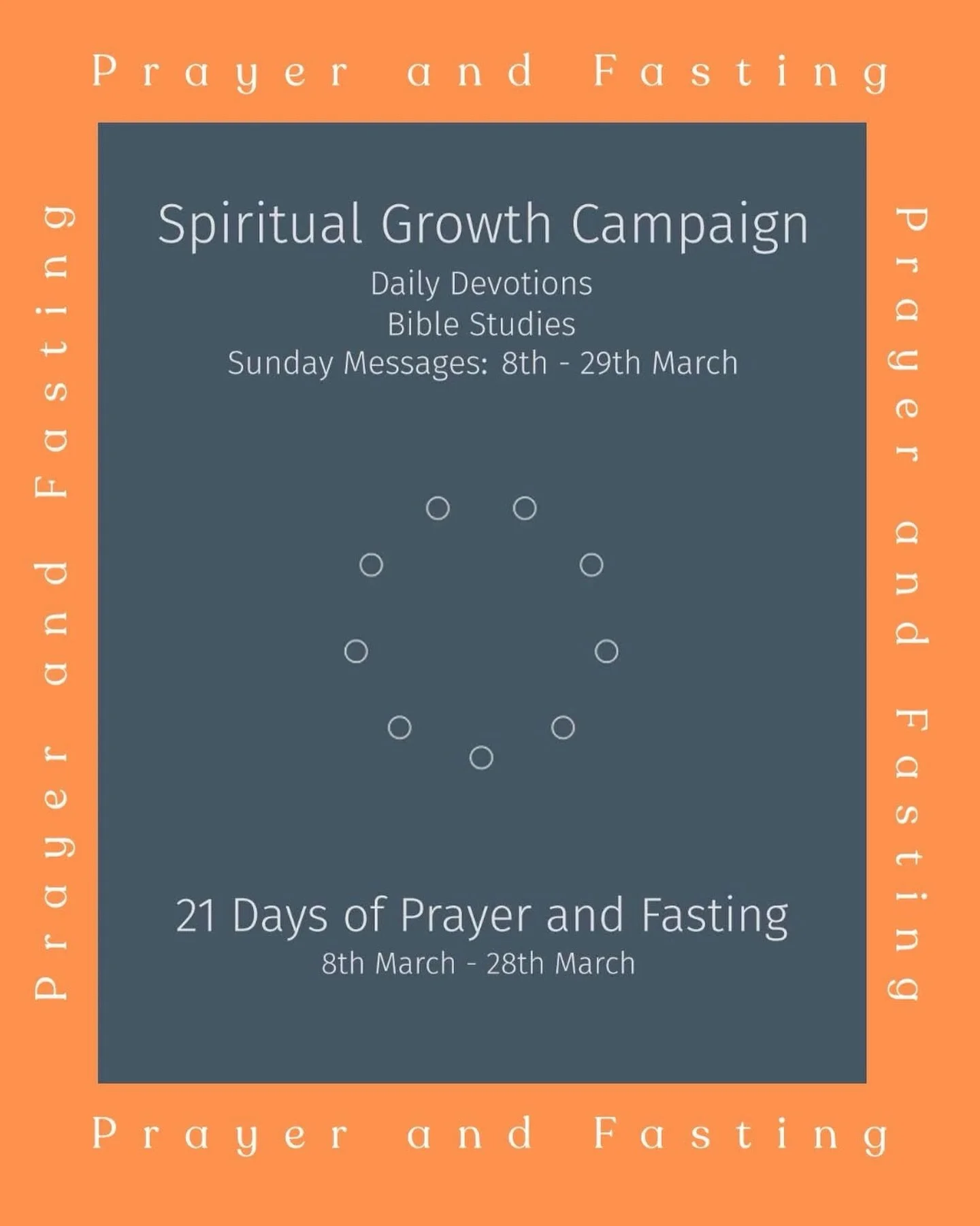 This Sunday is the beginning of our 21 Days of Prayer and Fasting! As well as regular, focused prayer, we&rsquo;re inviting anyone who calls ACC home, to fast from ☀️ sunup to sundown ☀️ each Friday of the 21 days! This Sunday we&rsquo;ll look deeper