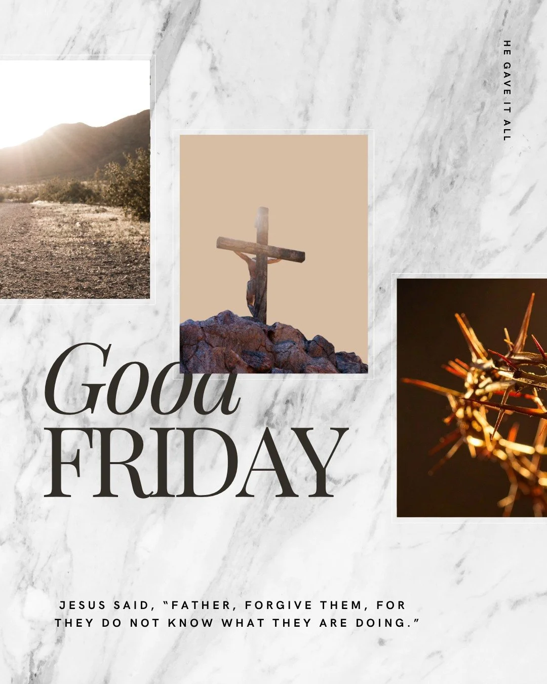 Keep the tissues close for this one - Good Friday: Jesus is dragged through sham trials, mocked, beaten, and absolutely brutalised&mdash;just when you think it can't get any more cruel, it does. They crucify Him, and somehow in the middle of all that
