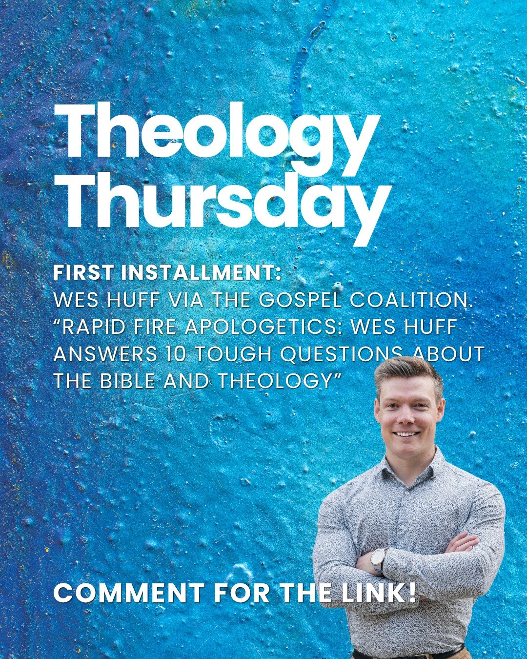 Tired of Netflix? It's Theology Thursday! 
As of TODAY we'll be regularly sharing some goodness via email in the spheres of Biblical Historicity, Apologetics, and Theology. 
👉🏽Super interesting, non-boring, helpful-for-every-day-life kind of videos