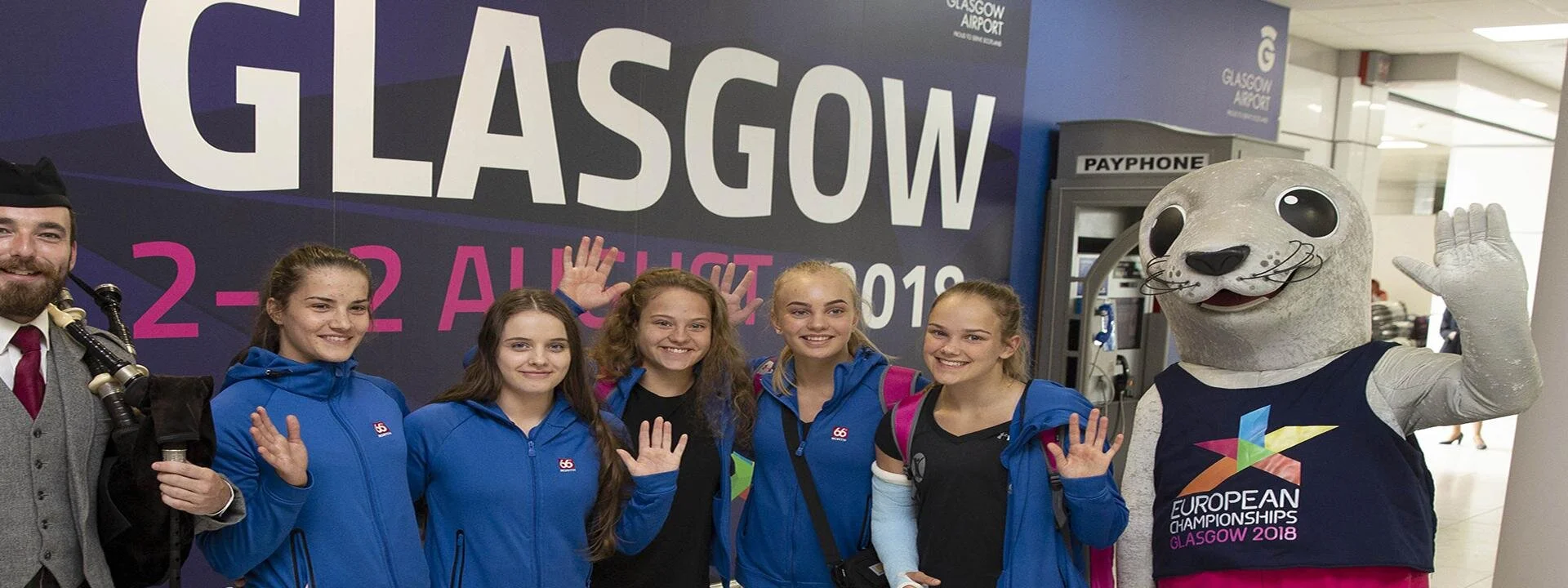 Athletes welcomed to Bonnie's Scotland ahead of Glasgow 2018 European Championships
