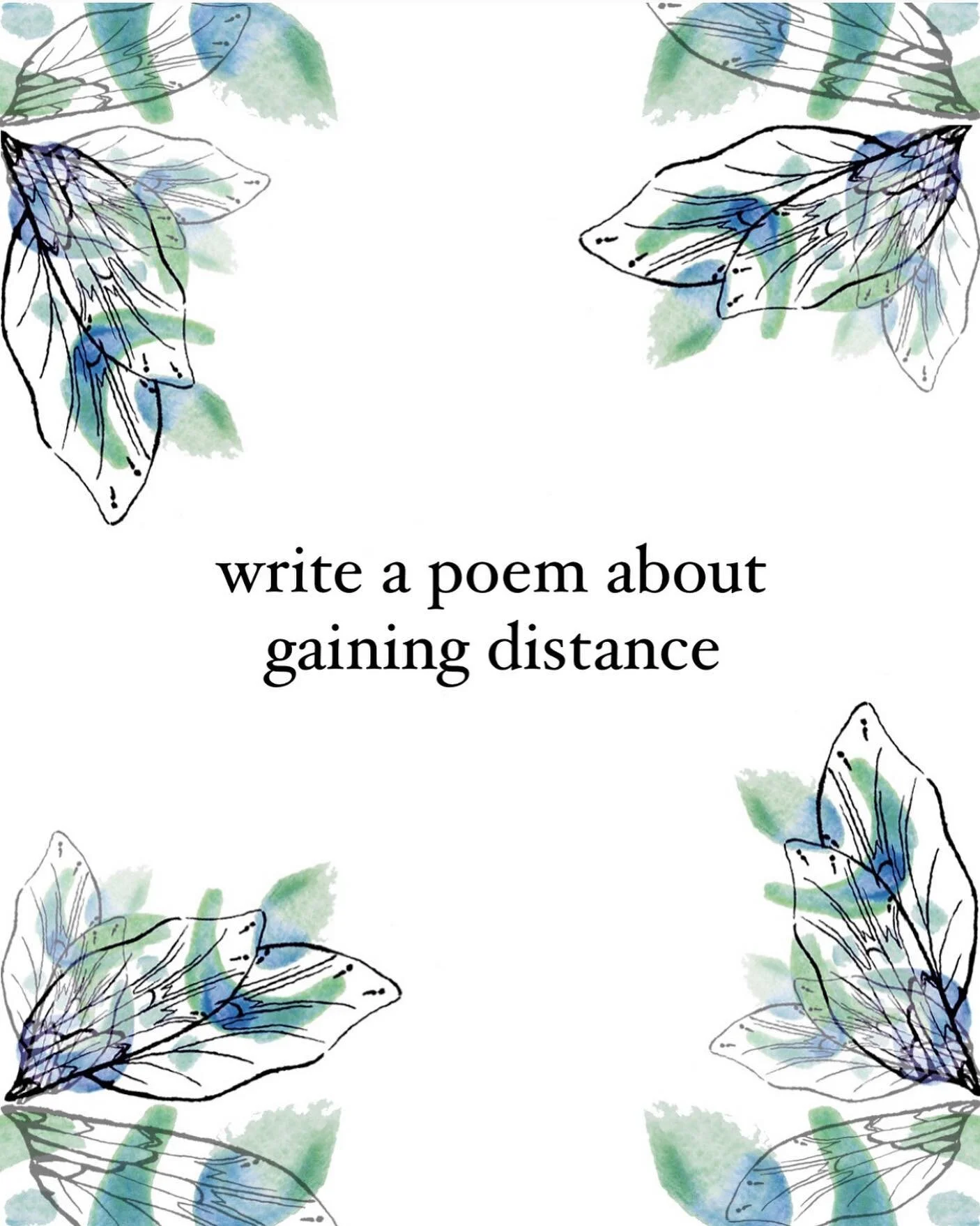 Write a poem about gaining distance and tag us in your post for the chance to be featured on our Stories 🖋

Don&rsquo;t forget to save this post for later! We don&rsquo;t have deadlines, so write and share in your own time 💙

#poetryprompts