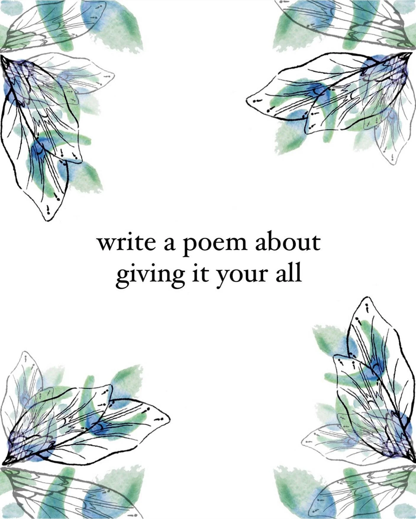 Write a poem about giving it your all, and tag us in your post for the chance to be featured on our Stories 🖋️

Save this post &mdash; we don&rsquo;t have deadlines, so take your time with it!

Don&rsquo;t forget to tell us in your caption which pro