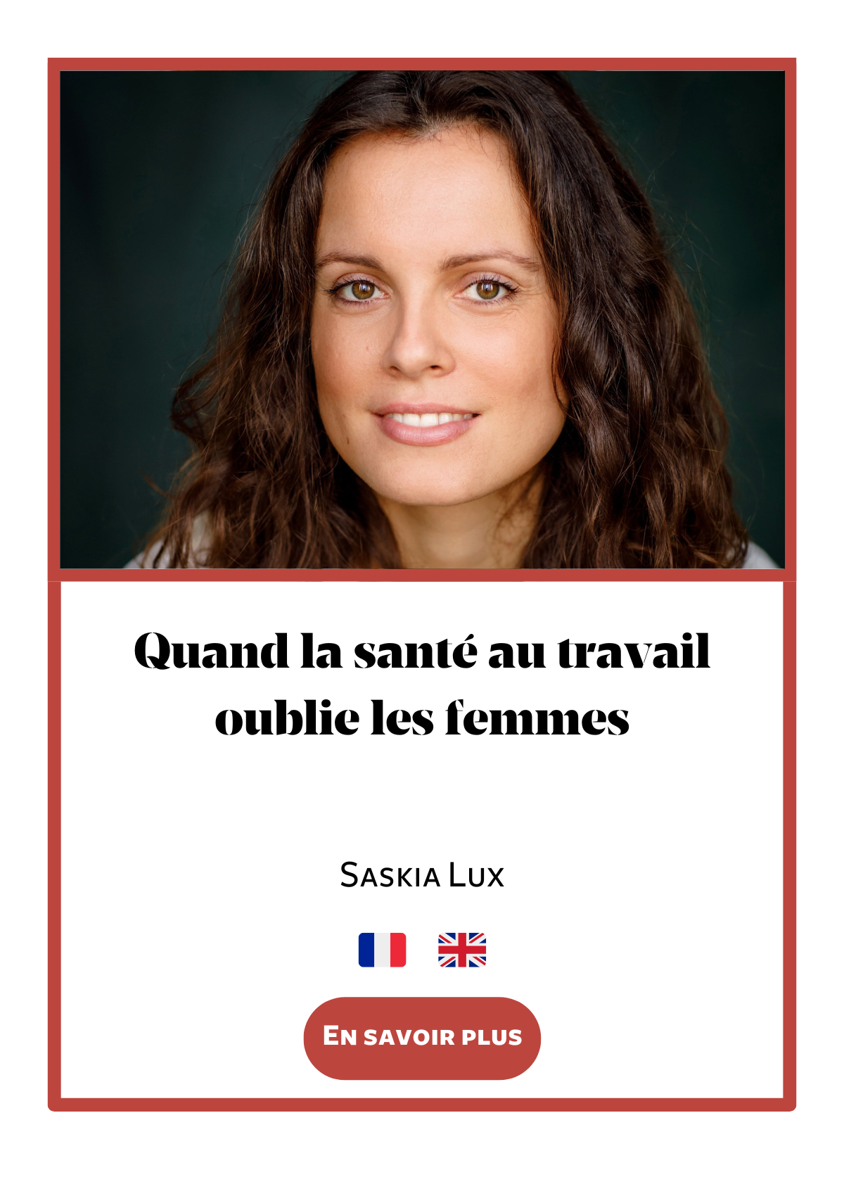 Conférence égalité femmes-hommes - Quand la santé au travail oublie les femmes