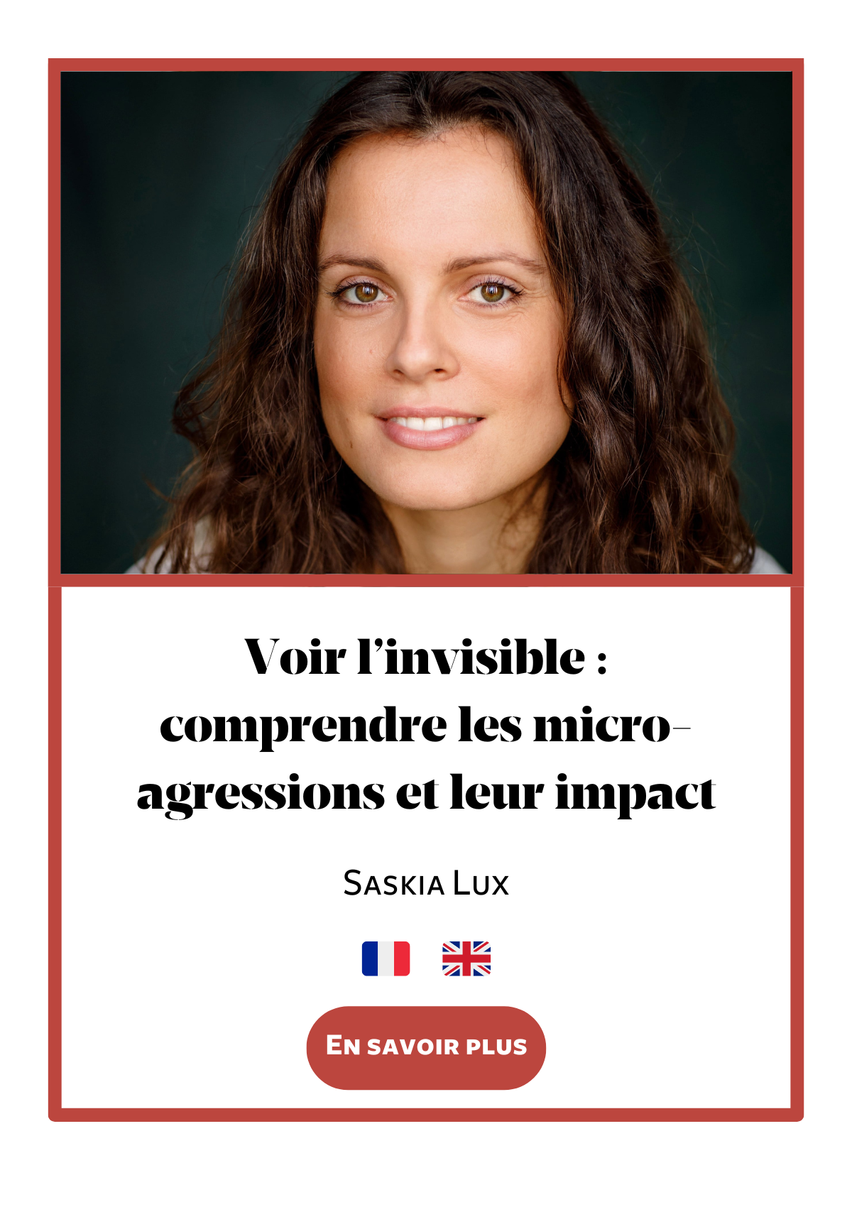 Conférence égalité femmes-hommes - Voir l'invisible : comprendre les micro-agressions et leur impact