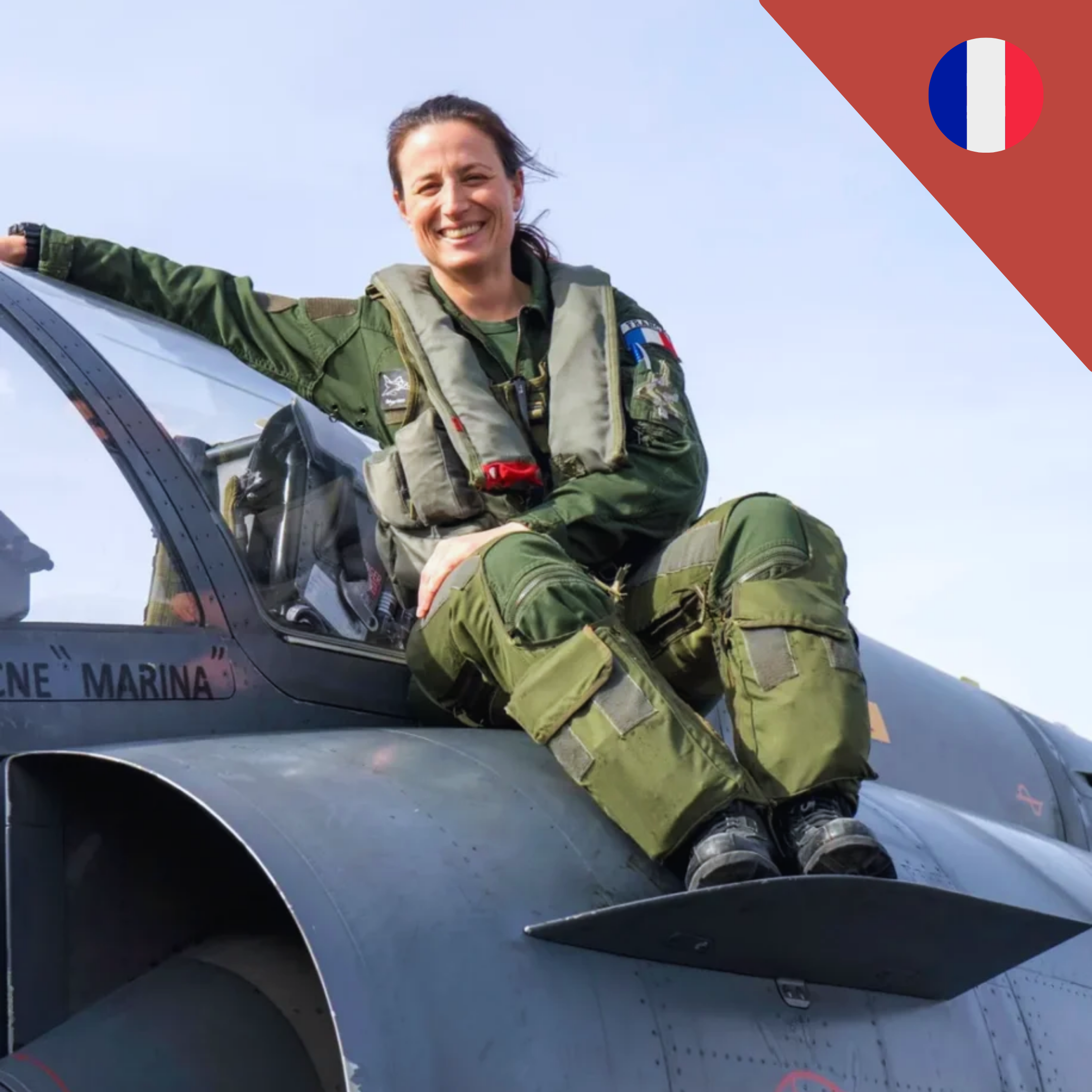 Talk inspirant d’une navigatrice de chasse de l’Armée de l’Air 